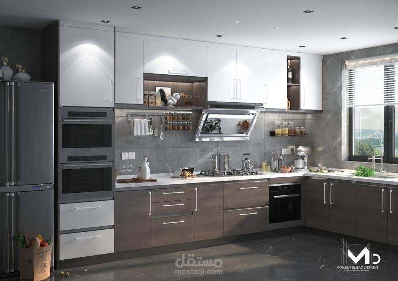 تصميم مطبخ - مودرن