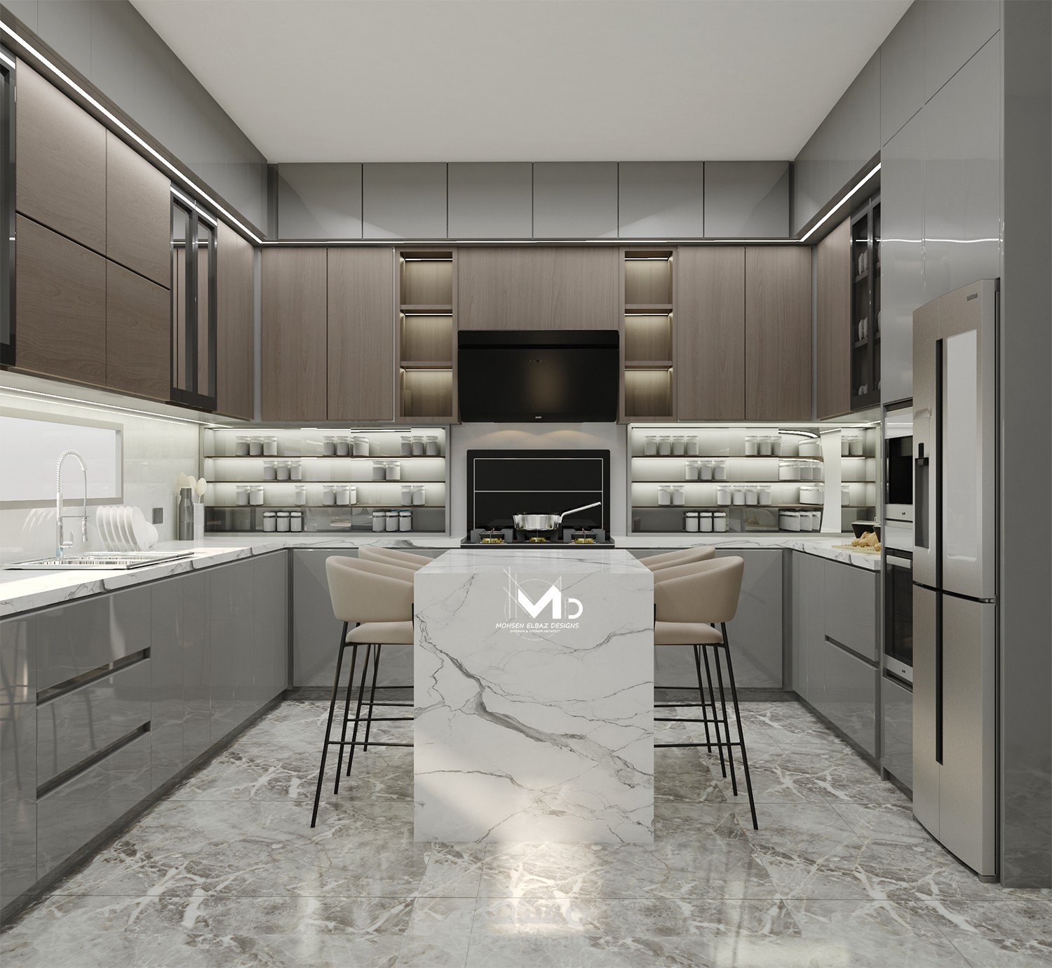 تصميم مطبخ