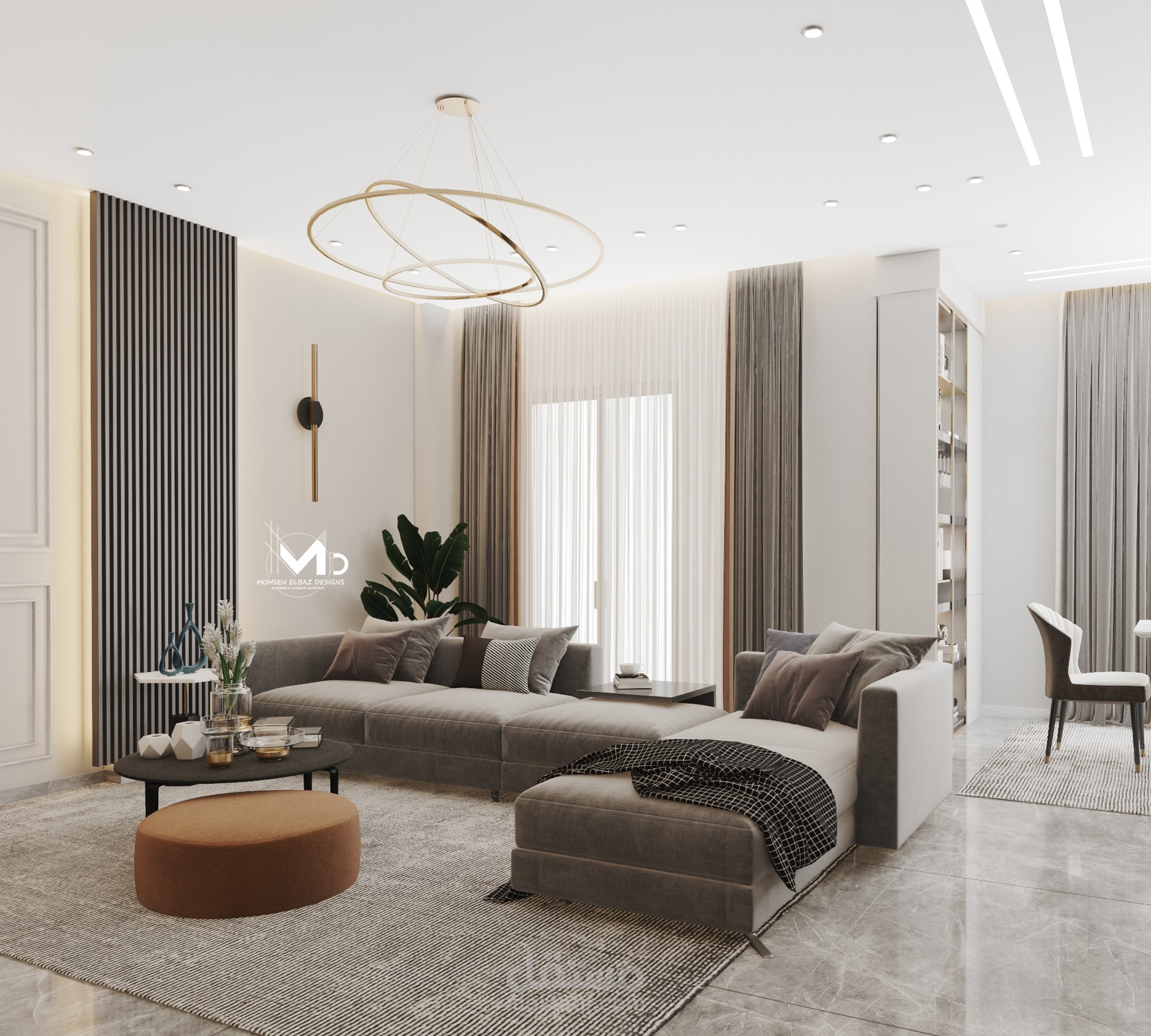 تصميم غرفة معيشة