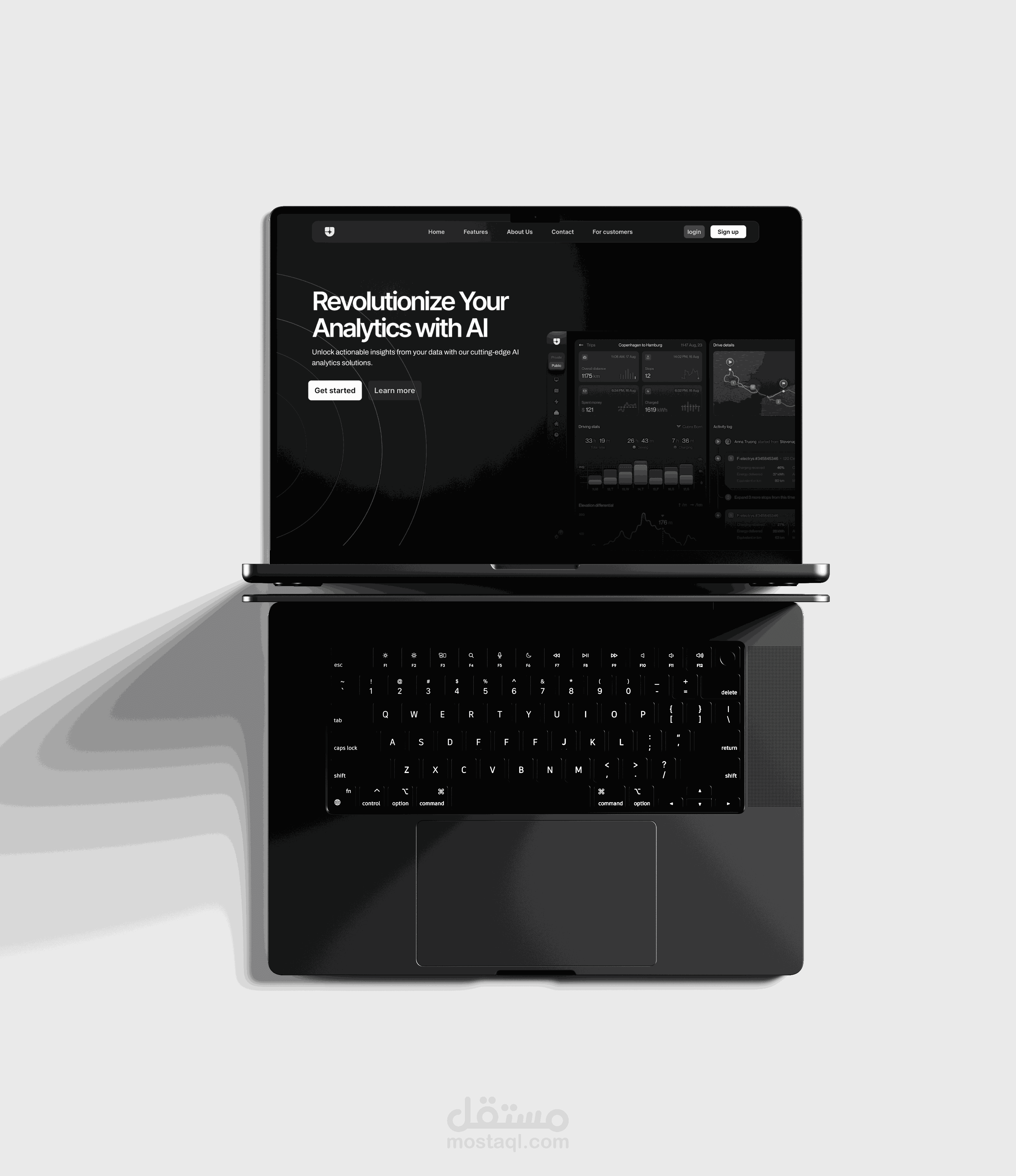 Ecliptics – AI-Powered Analytics SaaS Platform