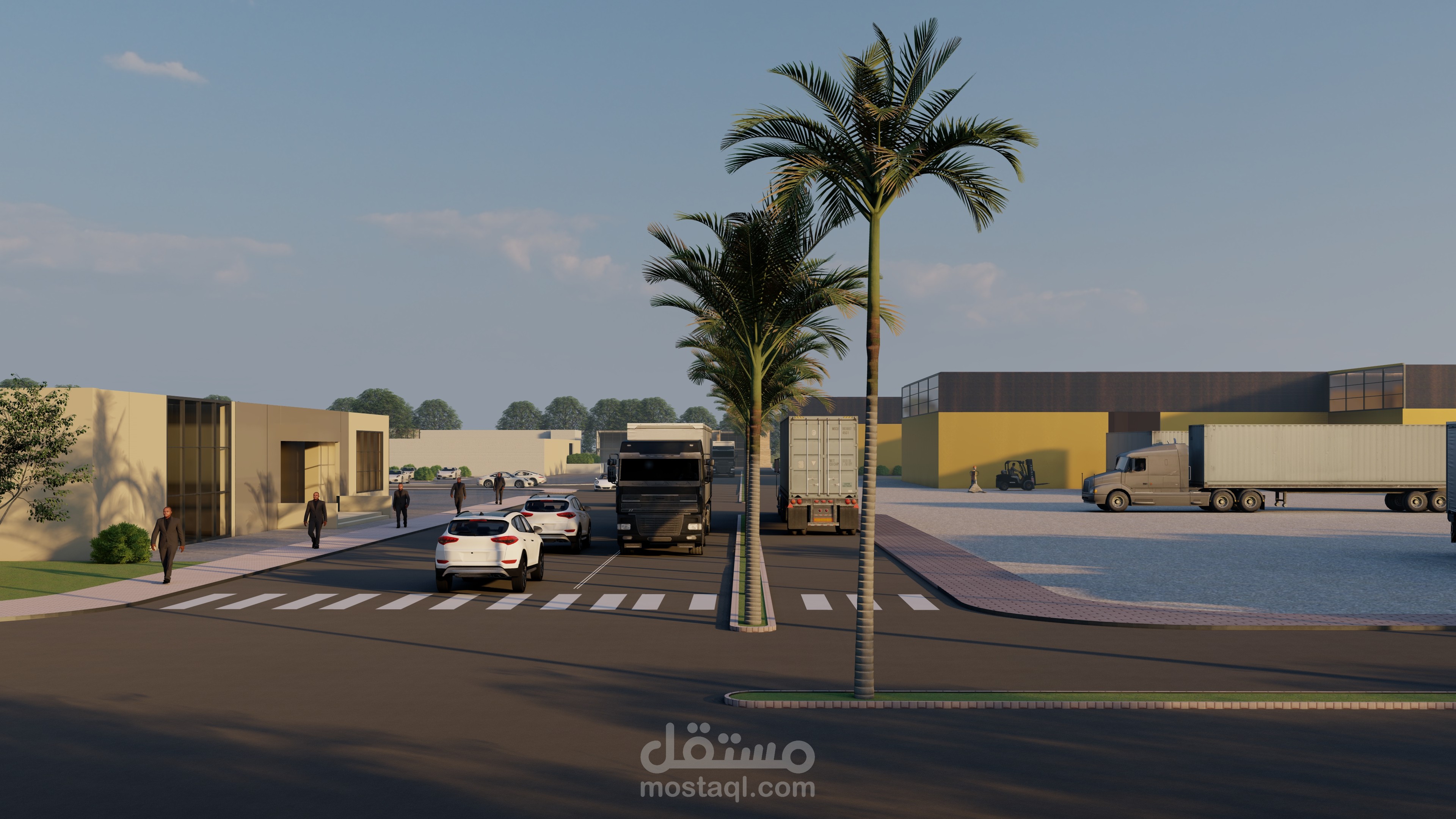 تصميم مصنع "بسكوت"