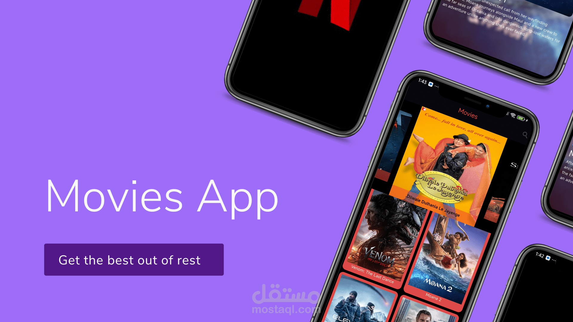 Flutter Movies app