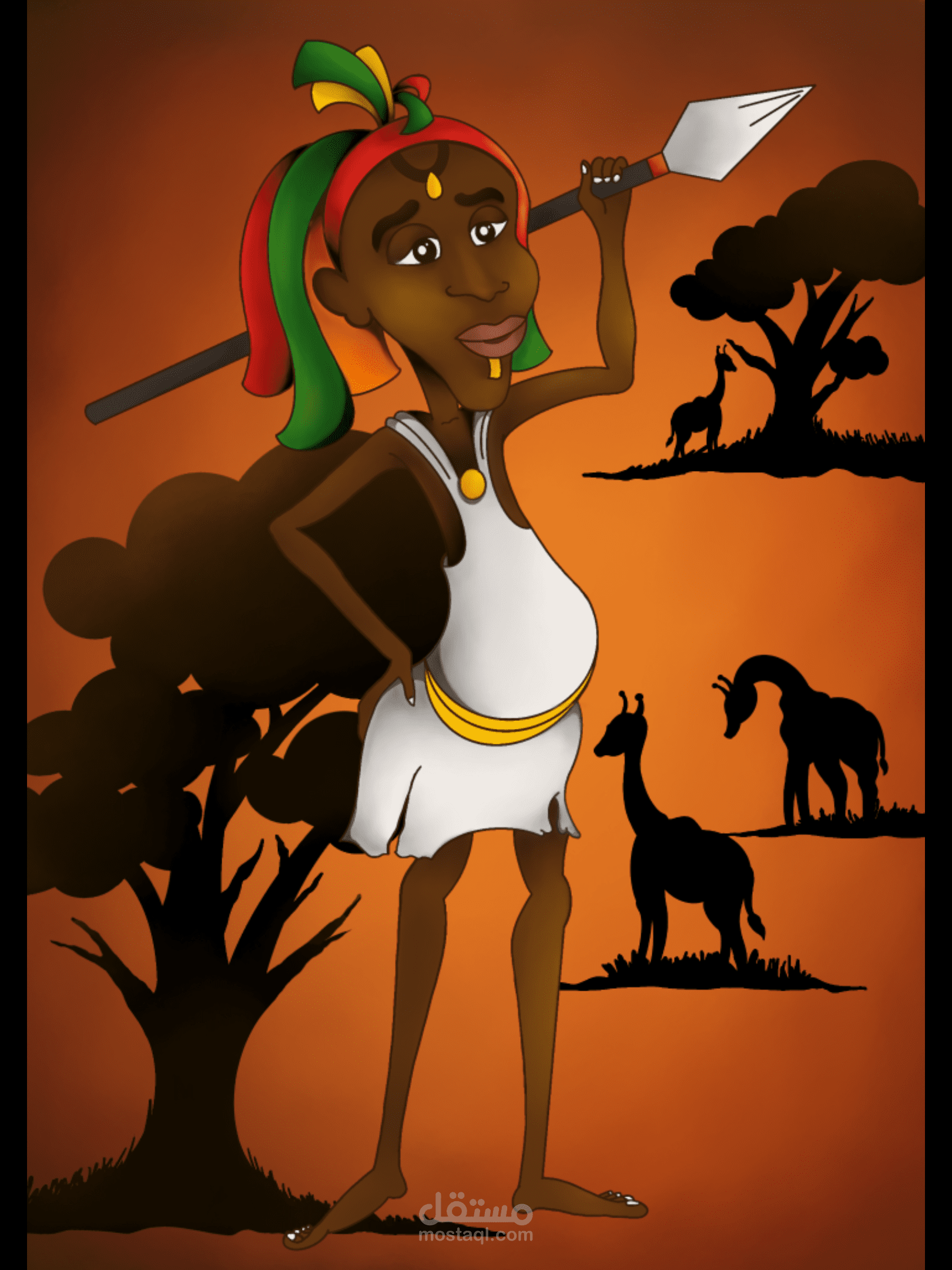 تصميماتي الفنية و شخصيات كرتونية