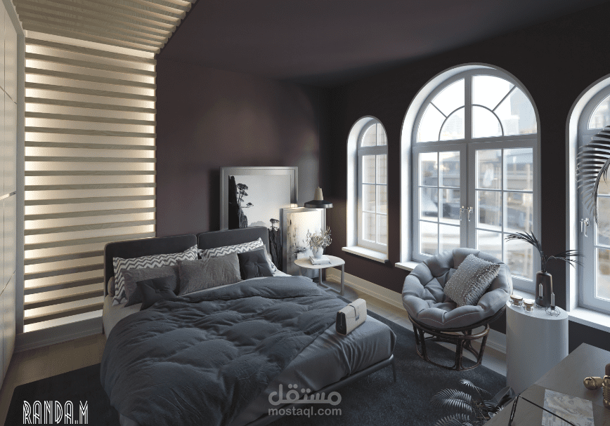 Feminal Bedroom - Interior design