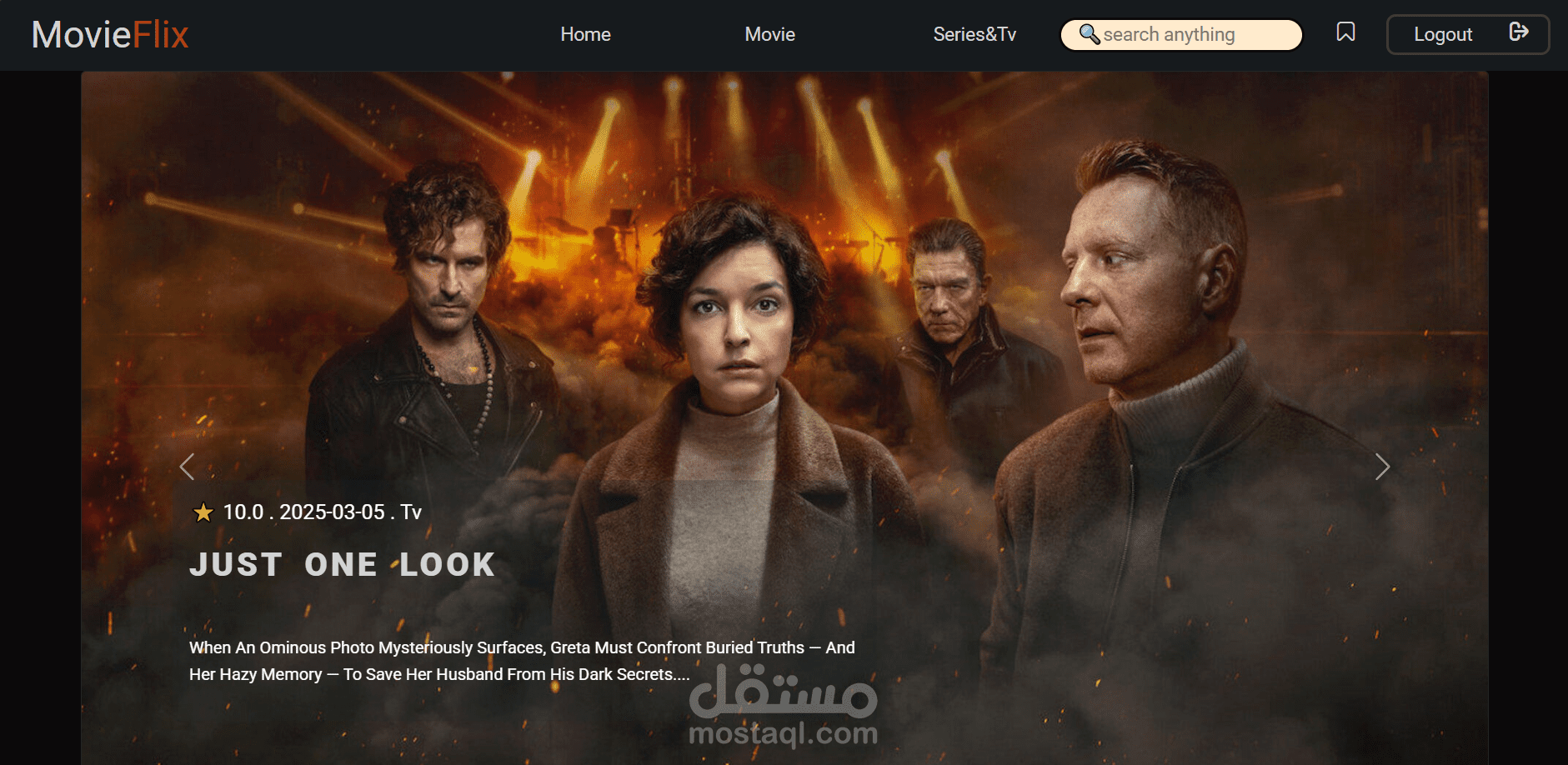 Movies & Series Hub - موقع لمشاهدة واستكشاف الأفلام والمسلسلات