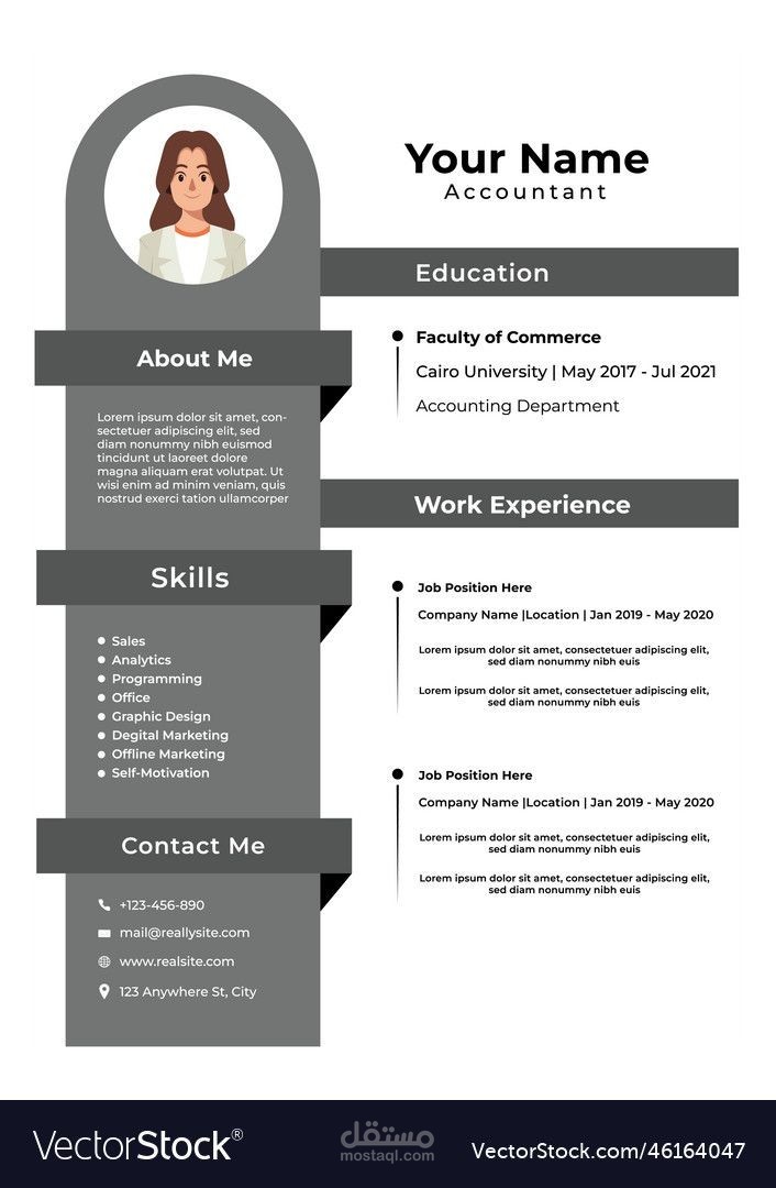 السيرة الذاتية بشكل احترافي