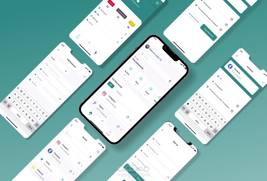 تطبيق حفظ كلمات مرور