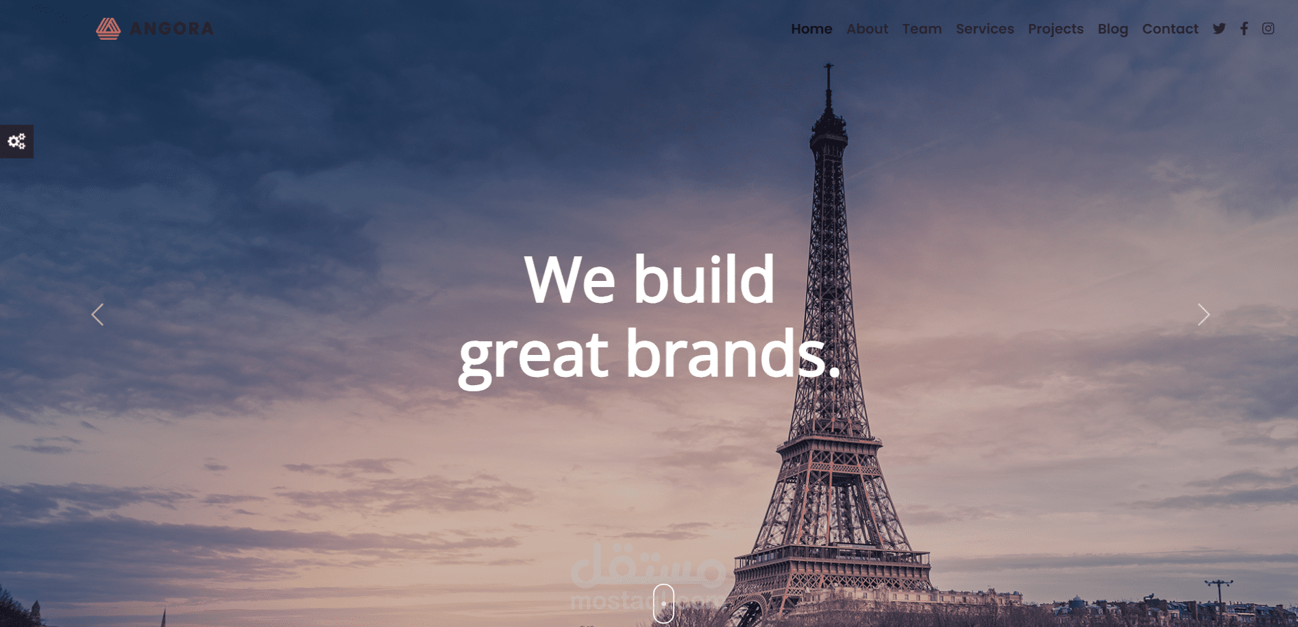 Angora (Landing Page)