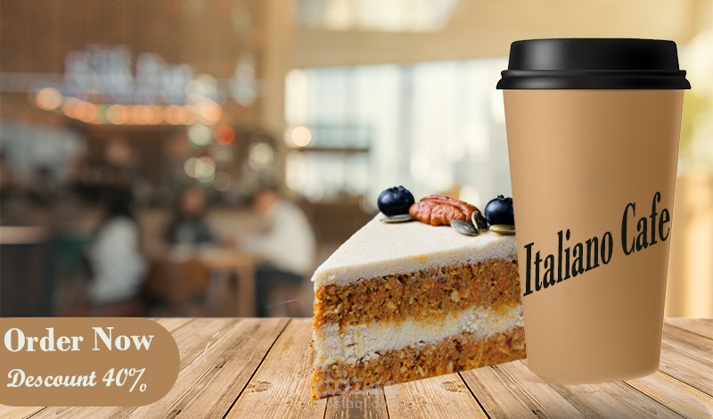 تصميم سوشيال ميديا لــ Italiano Cafe