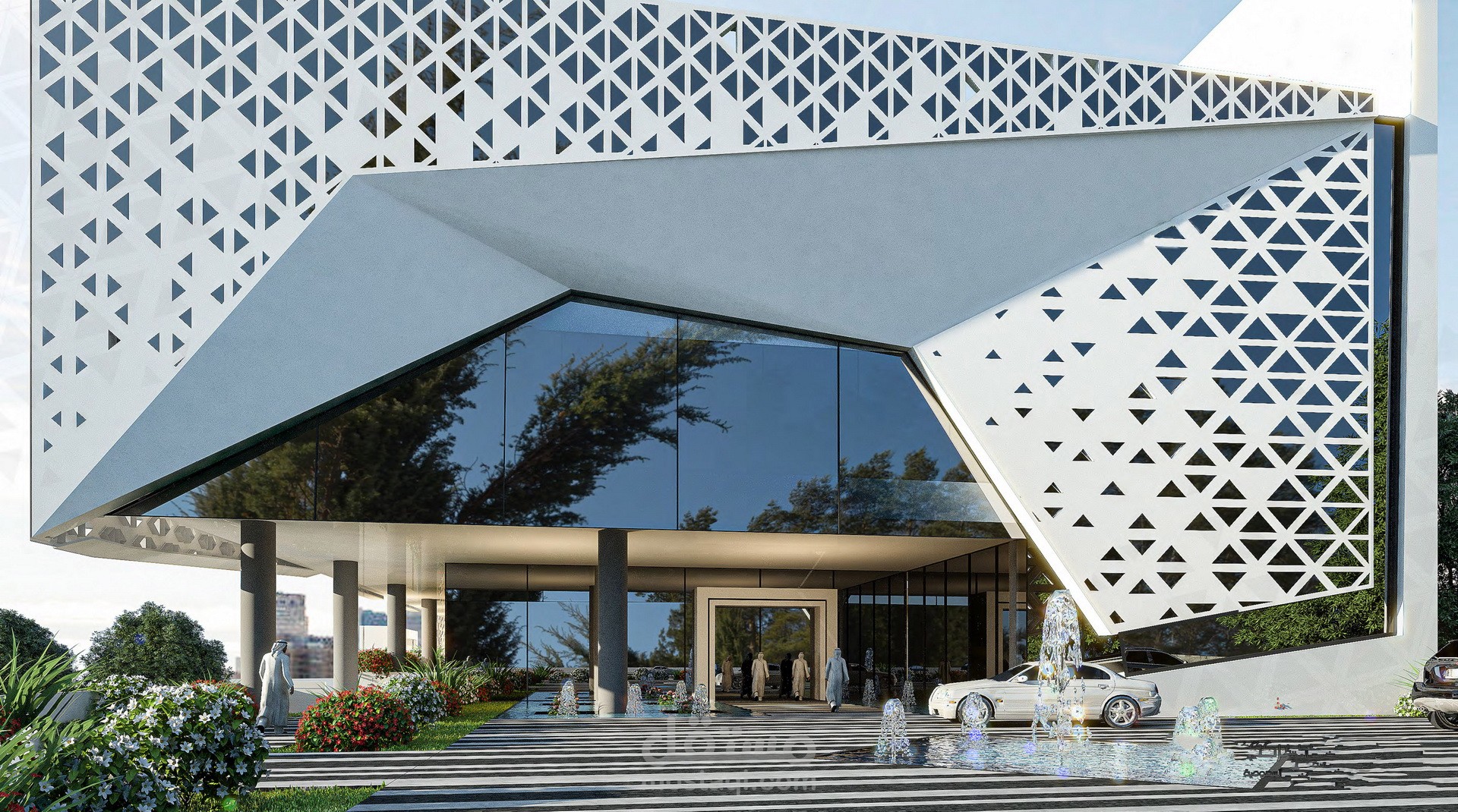 تصميم مقر اداري لشركة