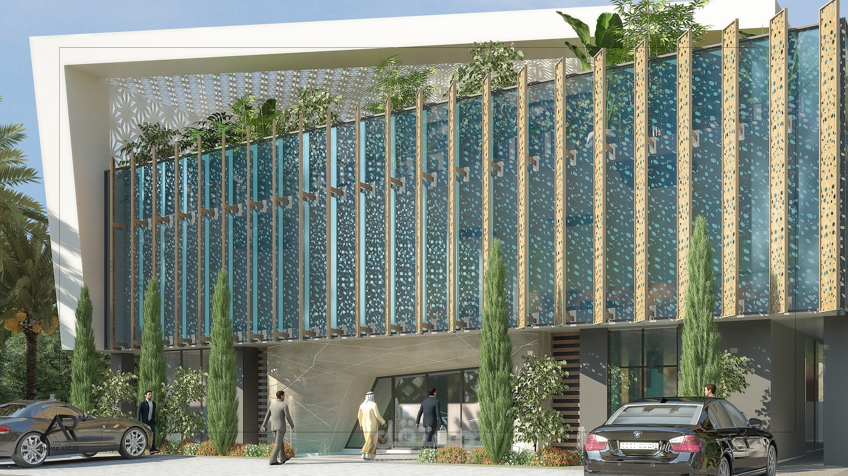 تصميم مقر اداري لشركة