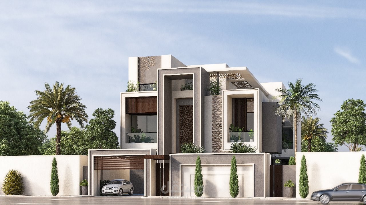 تصميم فيلا مودرن