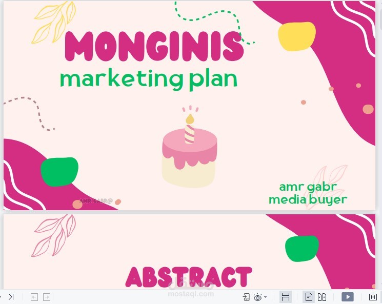 monginis_ marketing plan