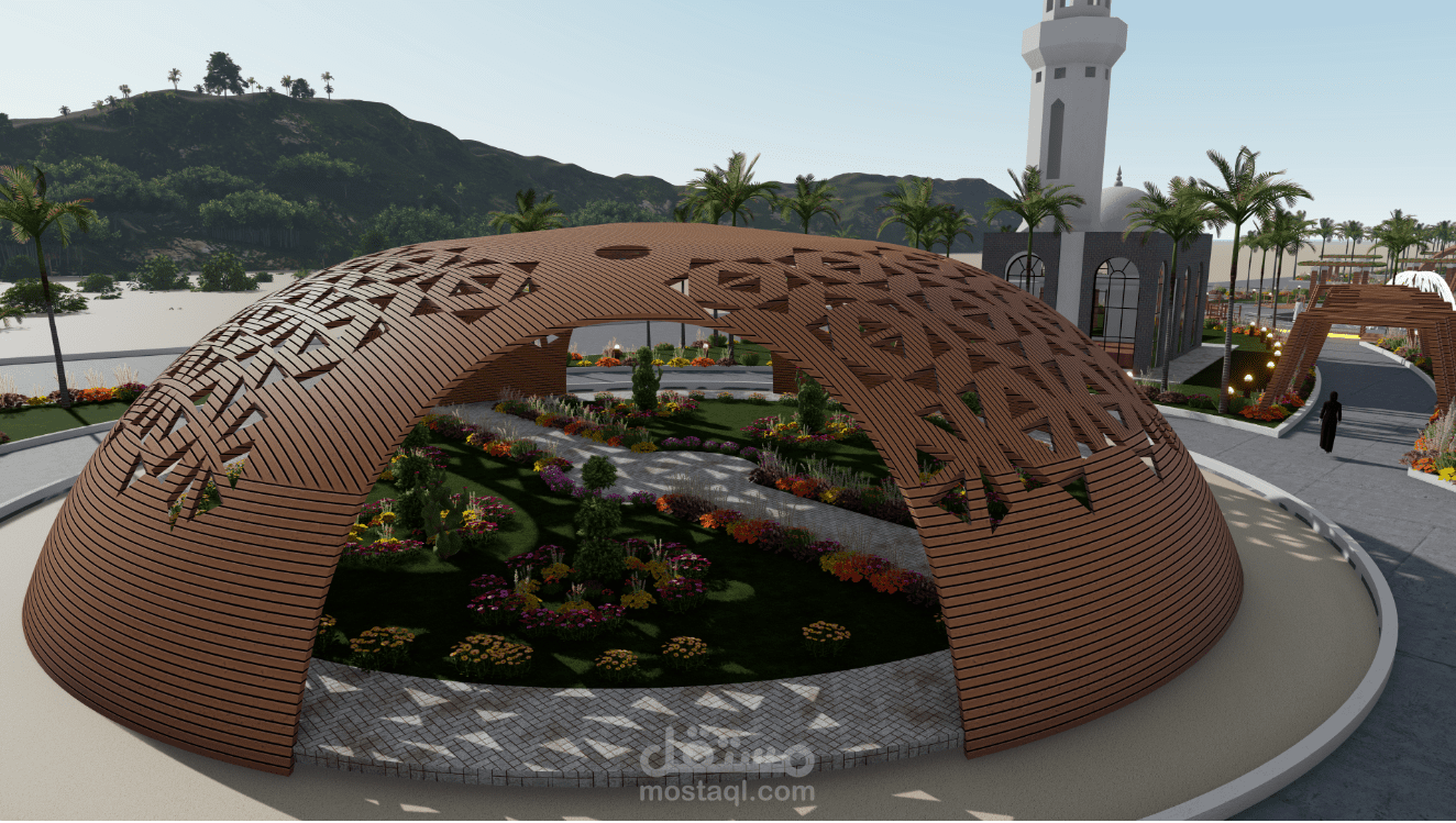 تصميم منتزه بالسعوديه