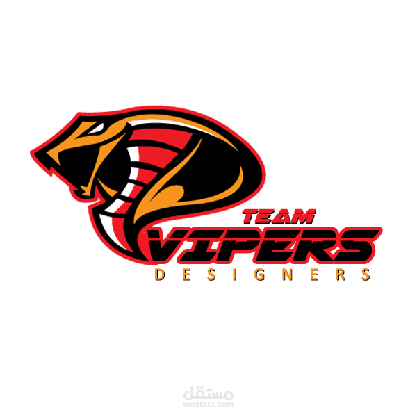 لوجو فريق مصممين vipers (رسم كامل)