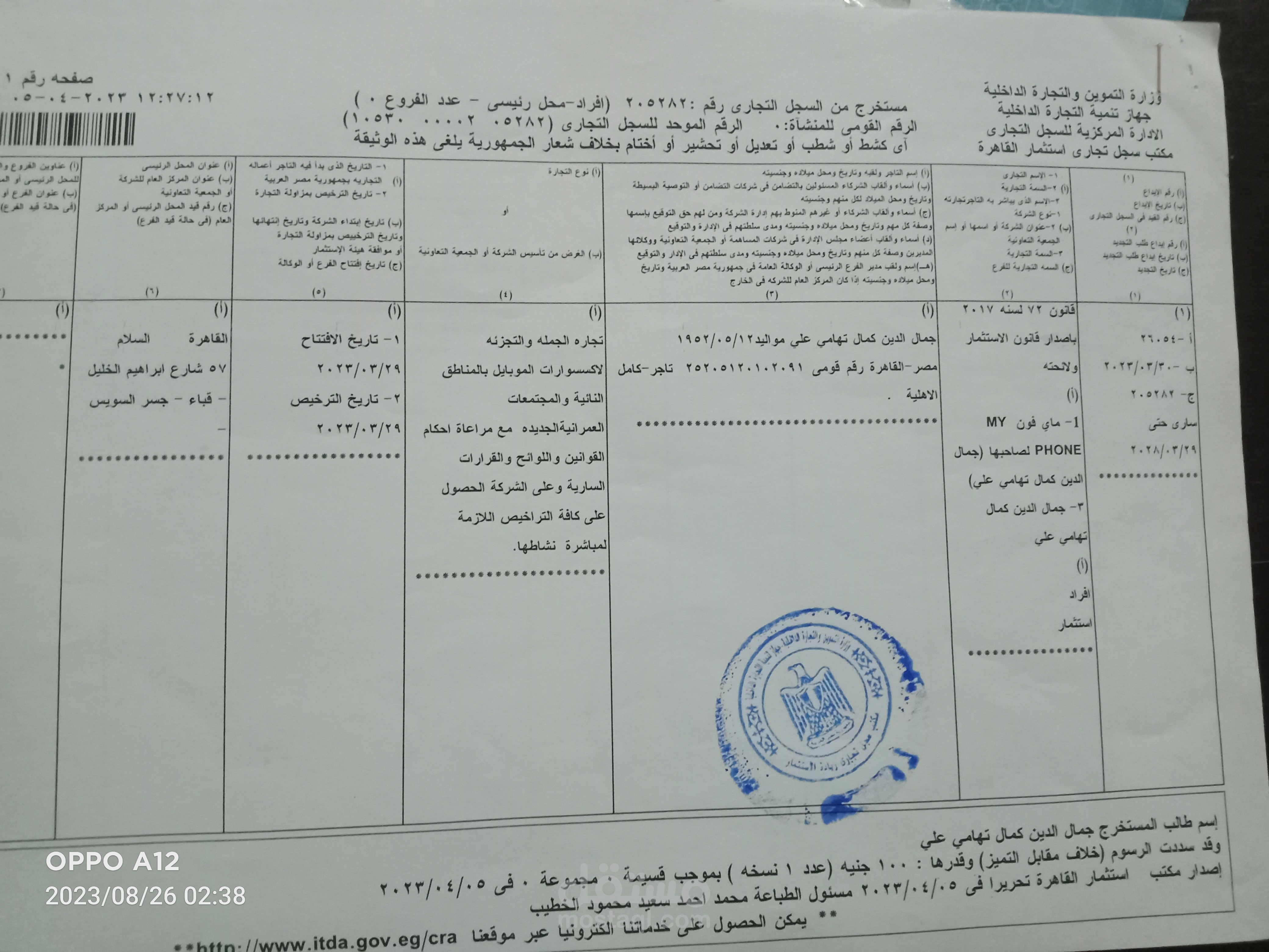 تأسيس منشاه فرديه