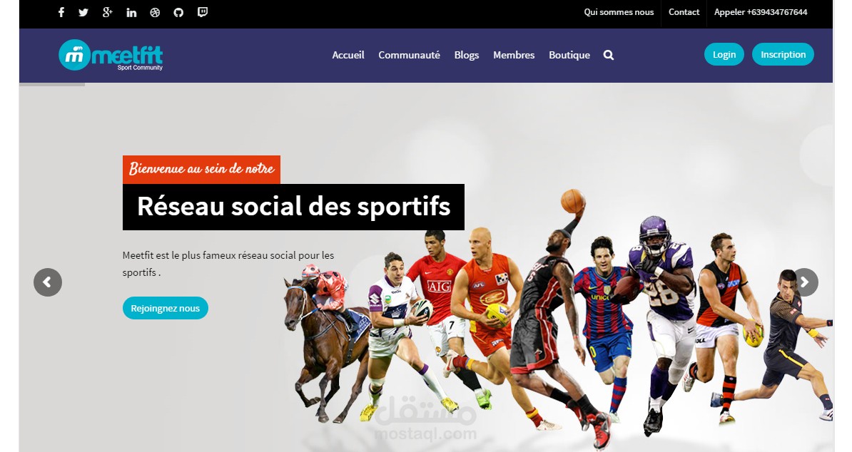 Meetfit le réseau social des sportifs