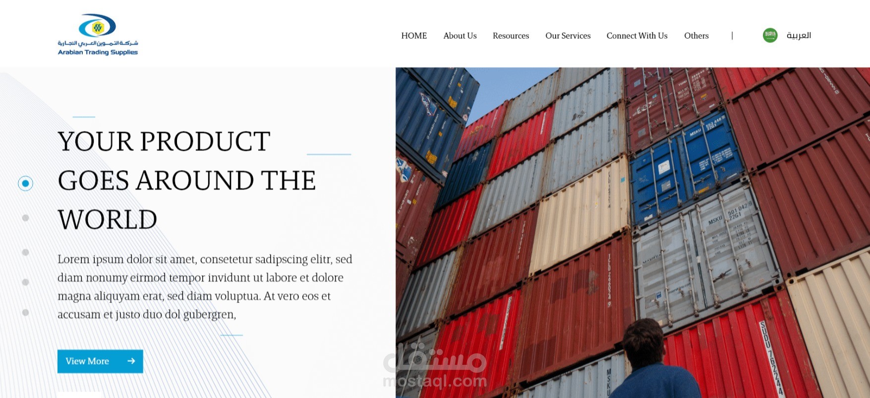 Landing Page Design - UX|UI