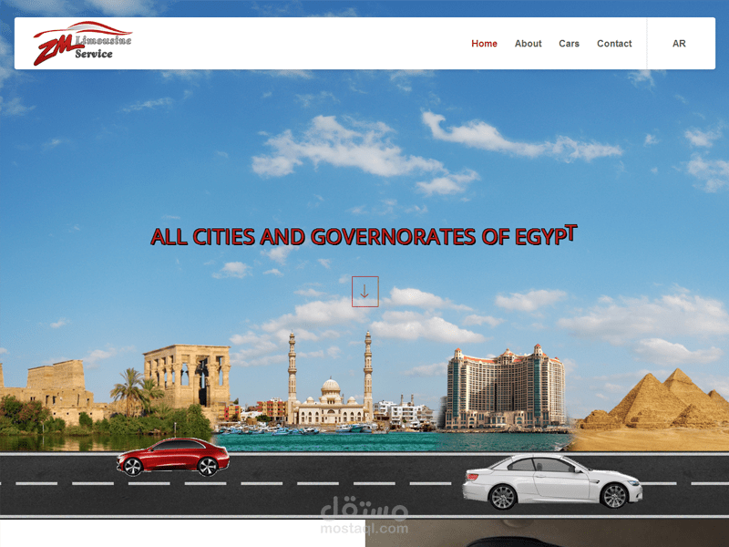 ZM Limousine website