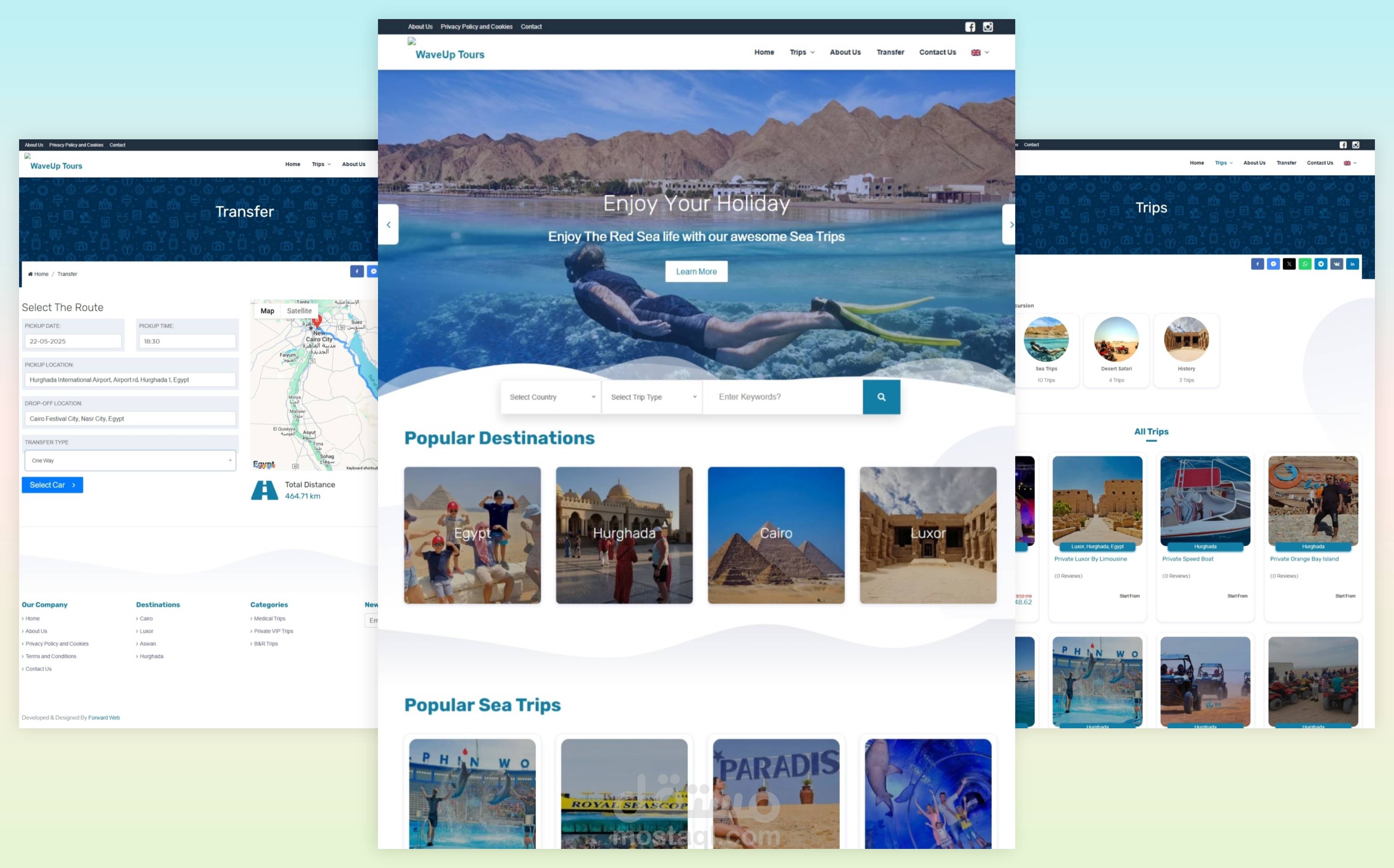 Travel website