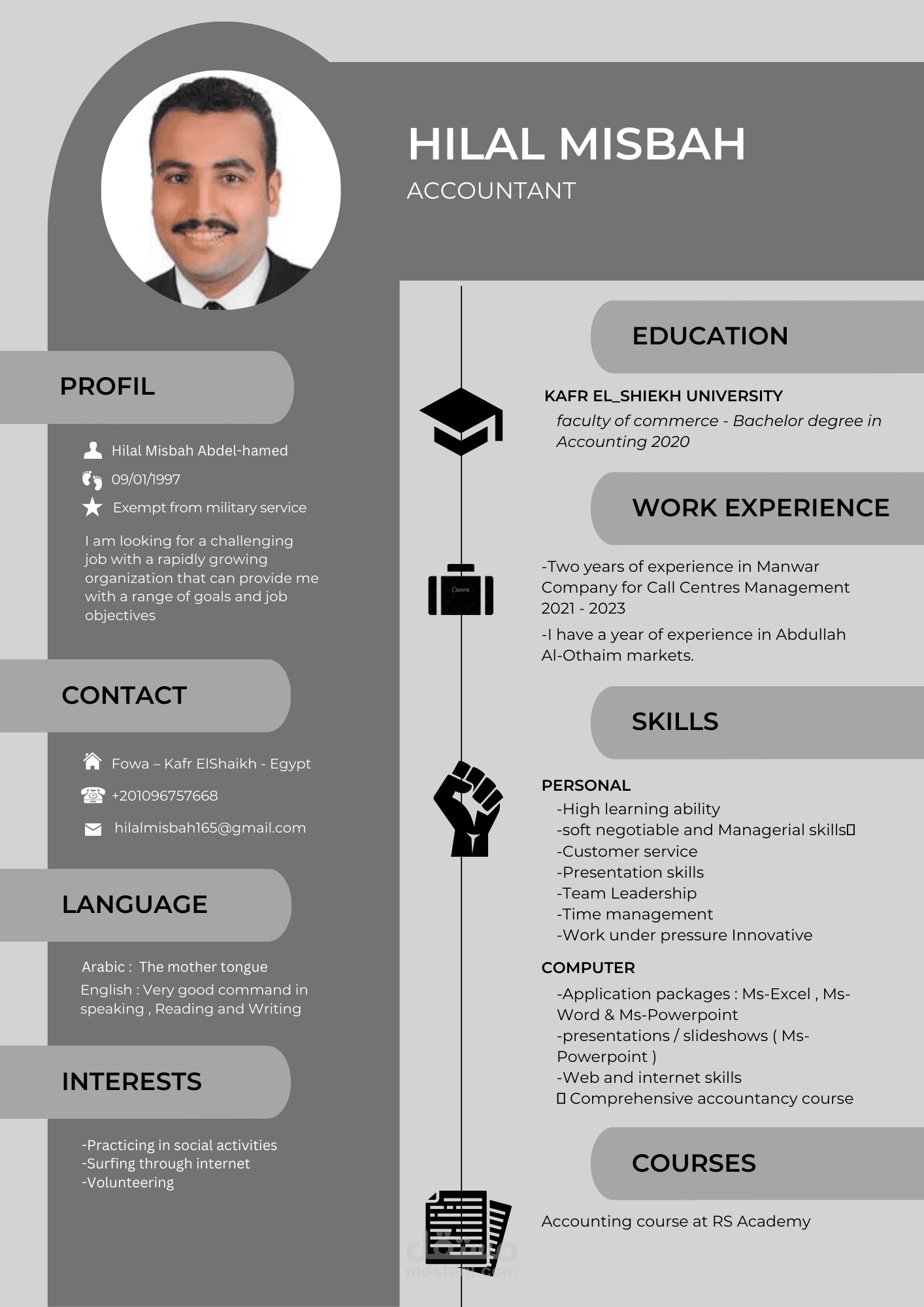 سيرة ذاتيه CV
