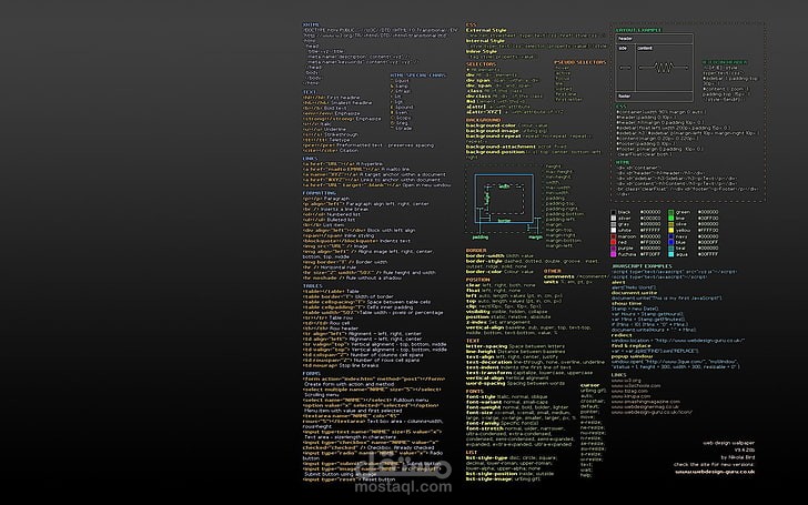 نص ، برمجة ، كود ، HTML ، CSS