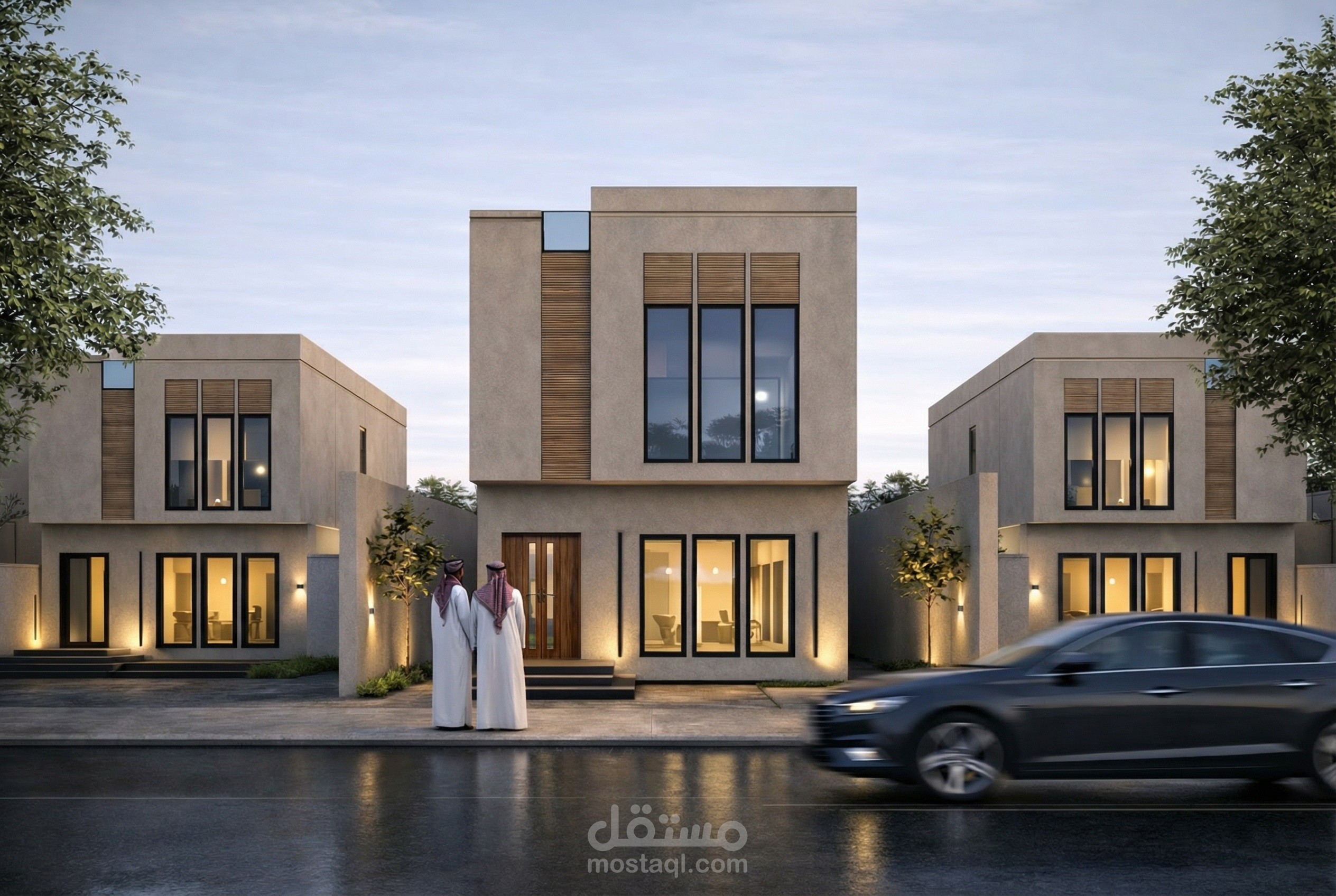 تصميم مخطط فيلا سكنية منفصلة – المملكة العربية السعودية