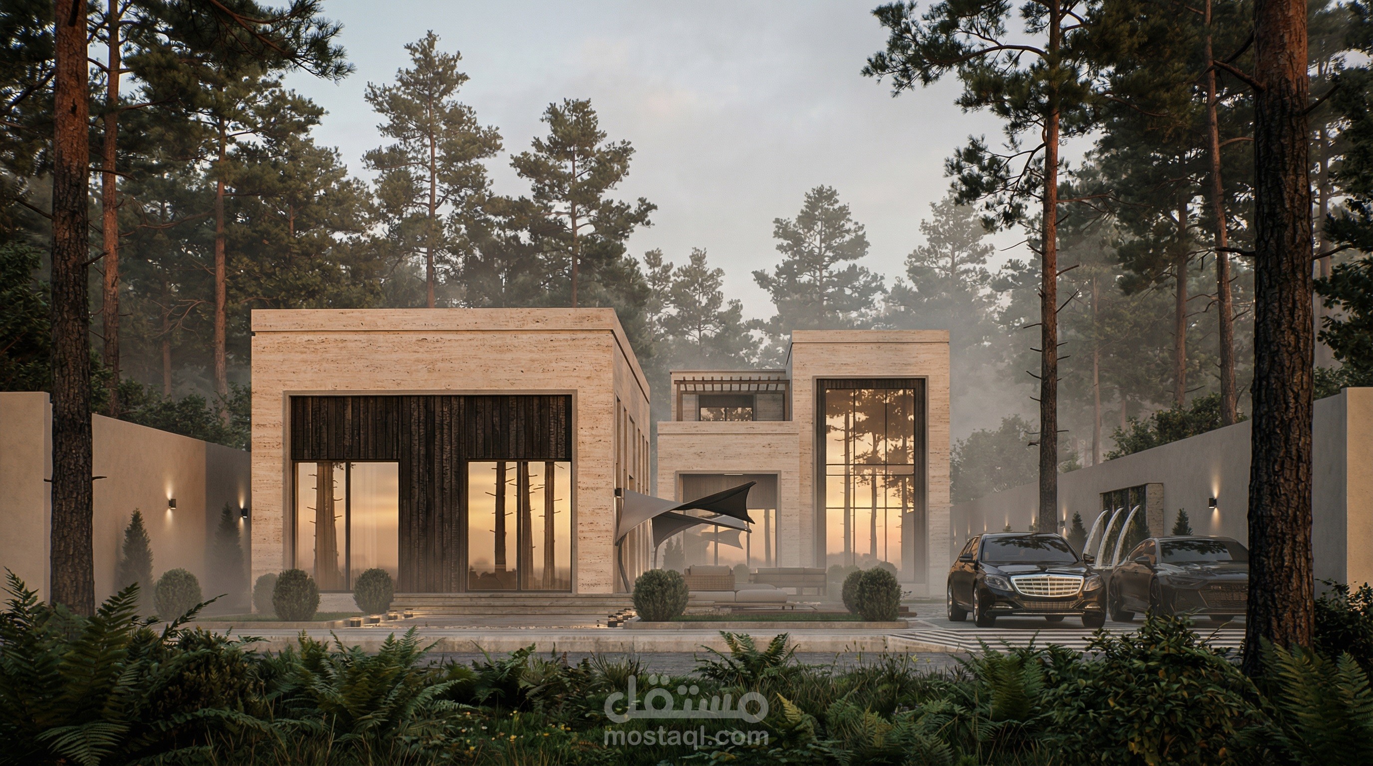 تصميم مخطط فيلا سكنية منفصلة – المملكة العربية السعودية