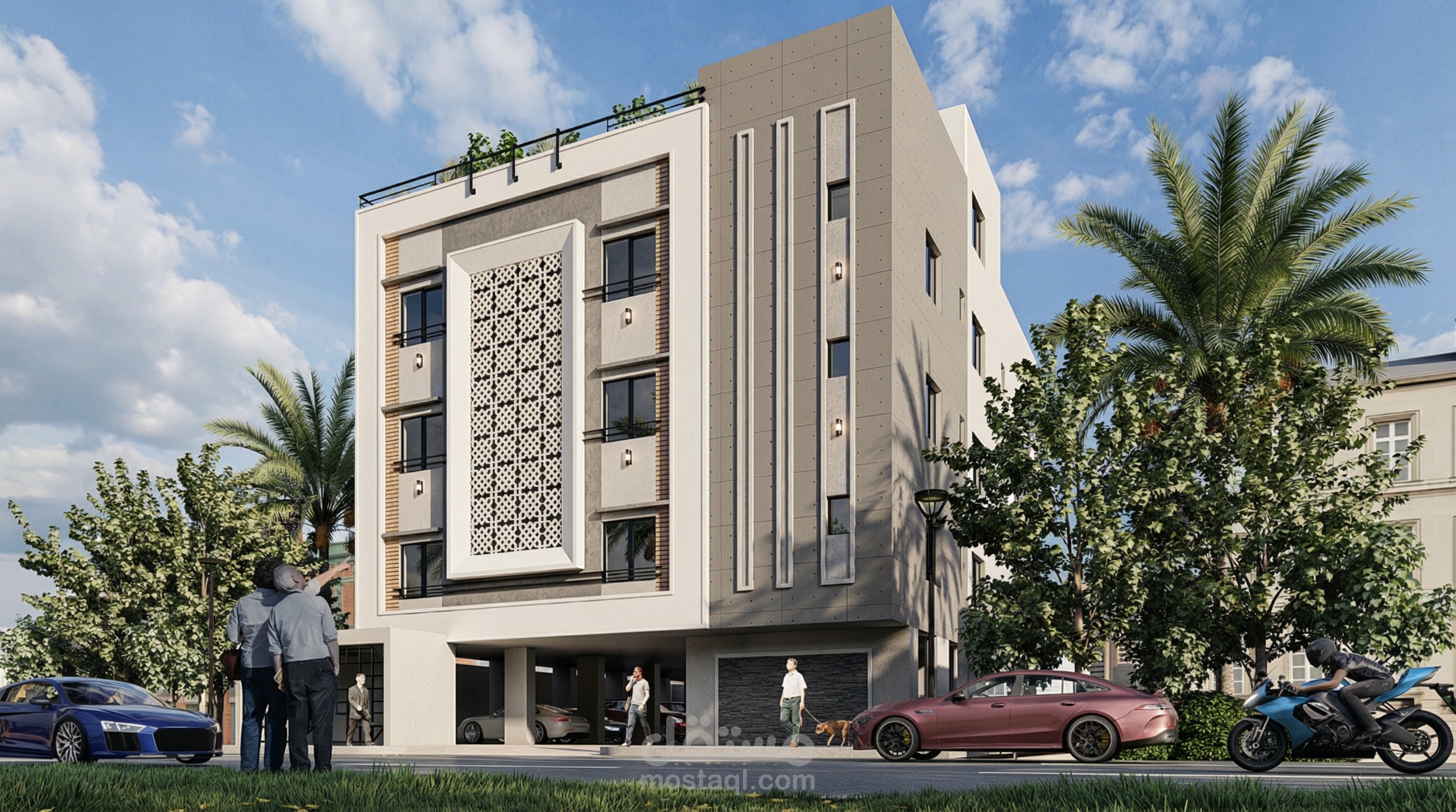 تصميم مخطط عمارة سكنية – المملكة العربية السعودية