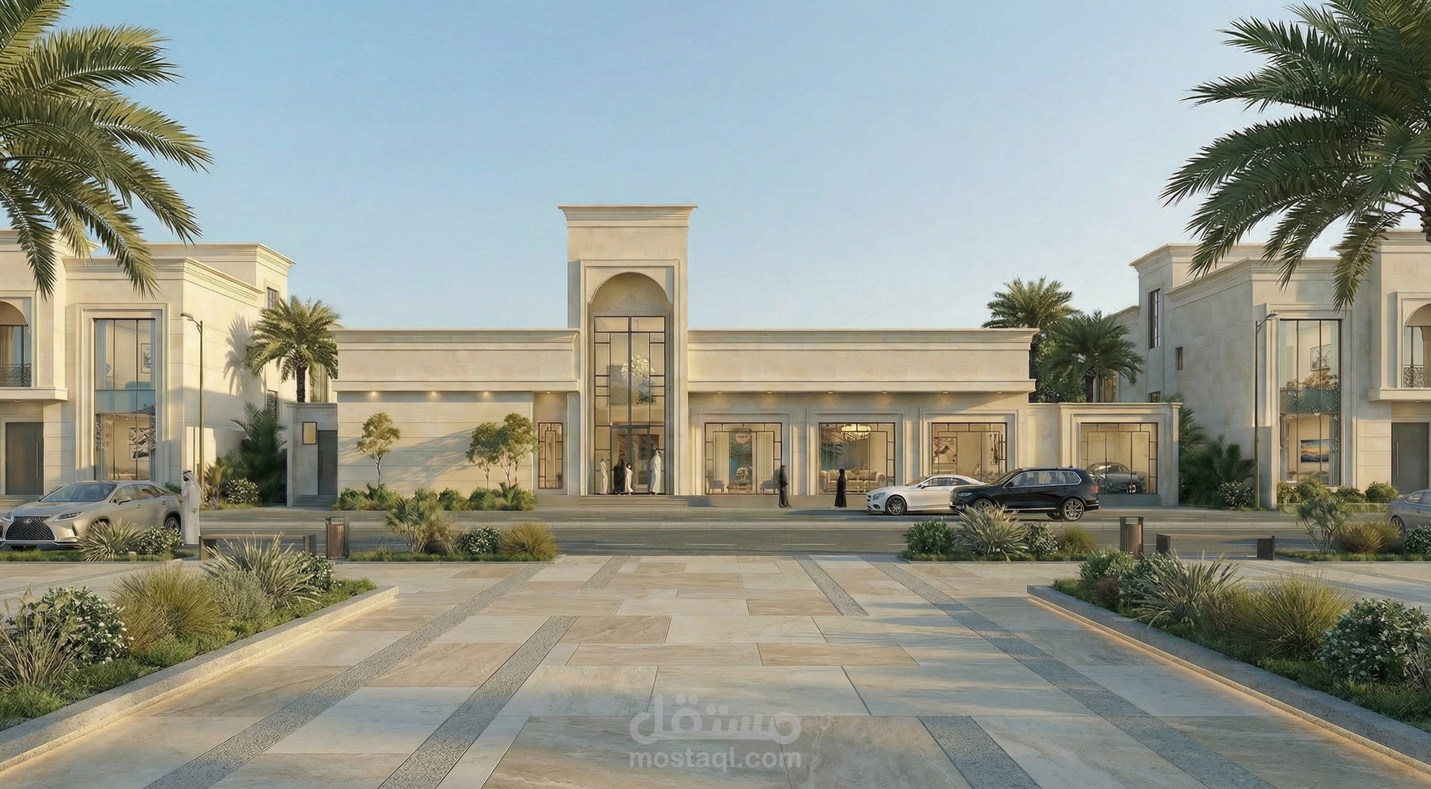 تصميم مخطط فيلا سكنية كلاسيك – المملكة العربية السعودية