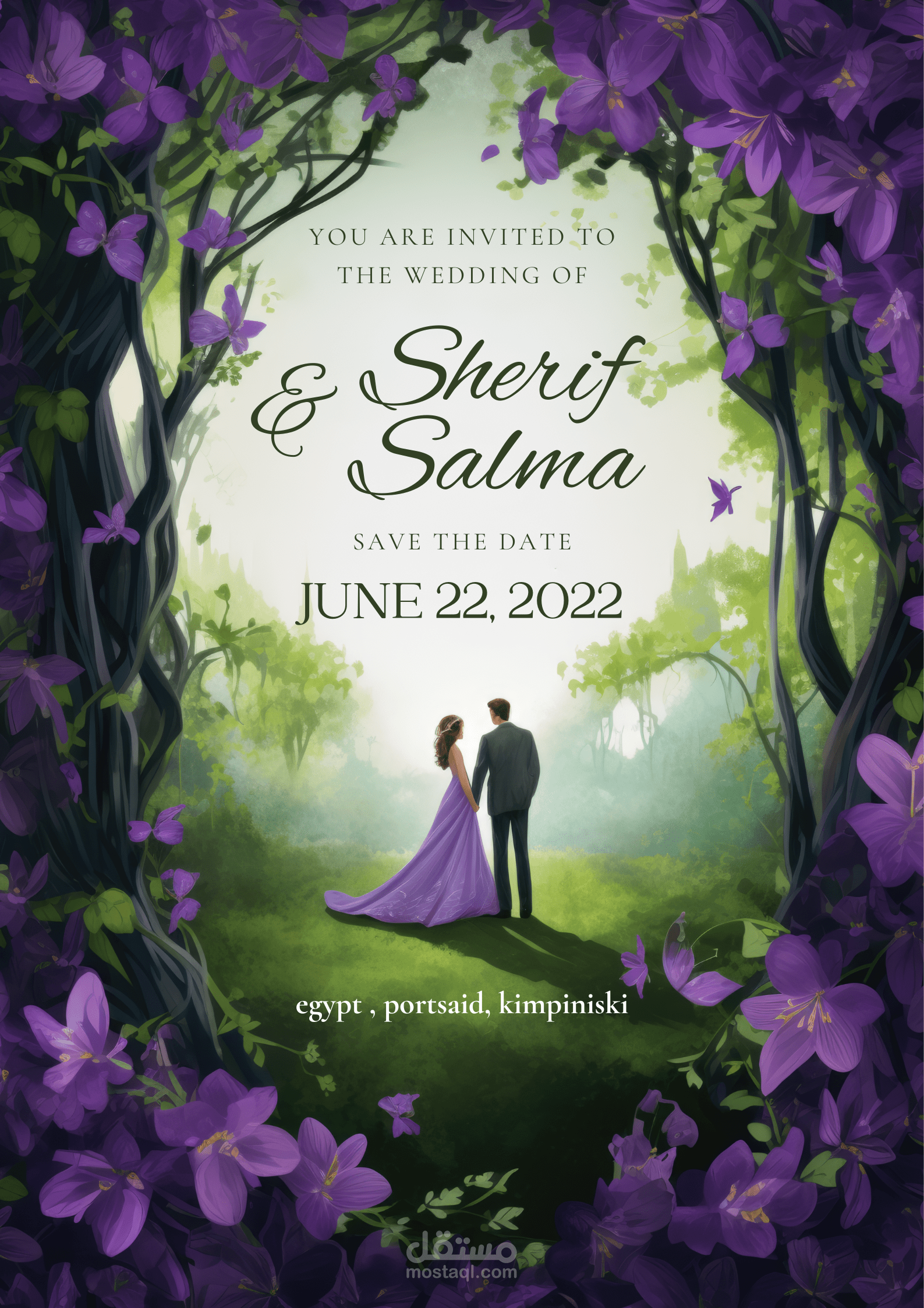 wedding invitation