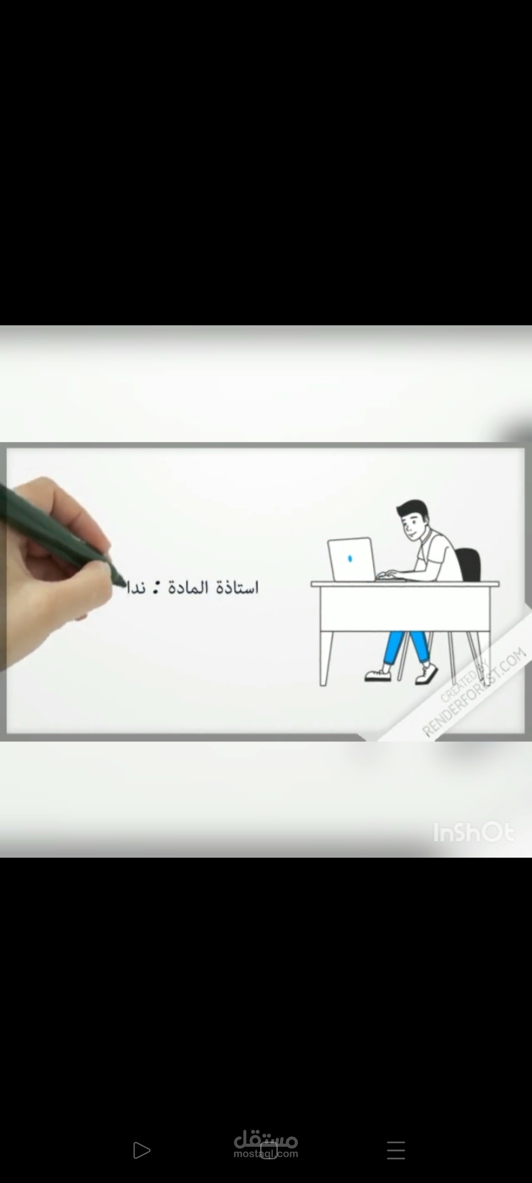 تصميم فيديوهات وايت بورد وفيديوهات تعليم