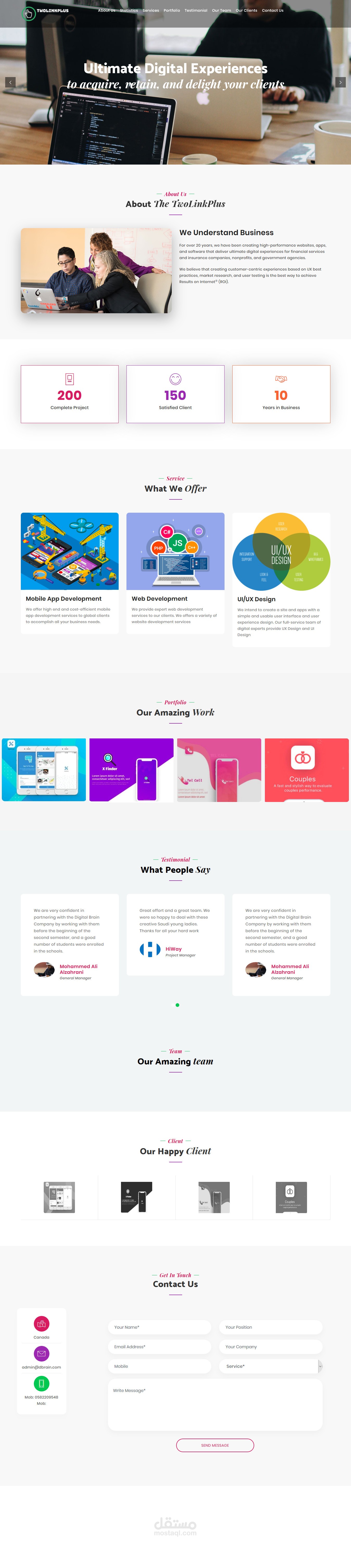 IT Company Website
