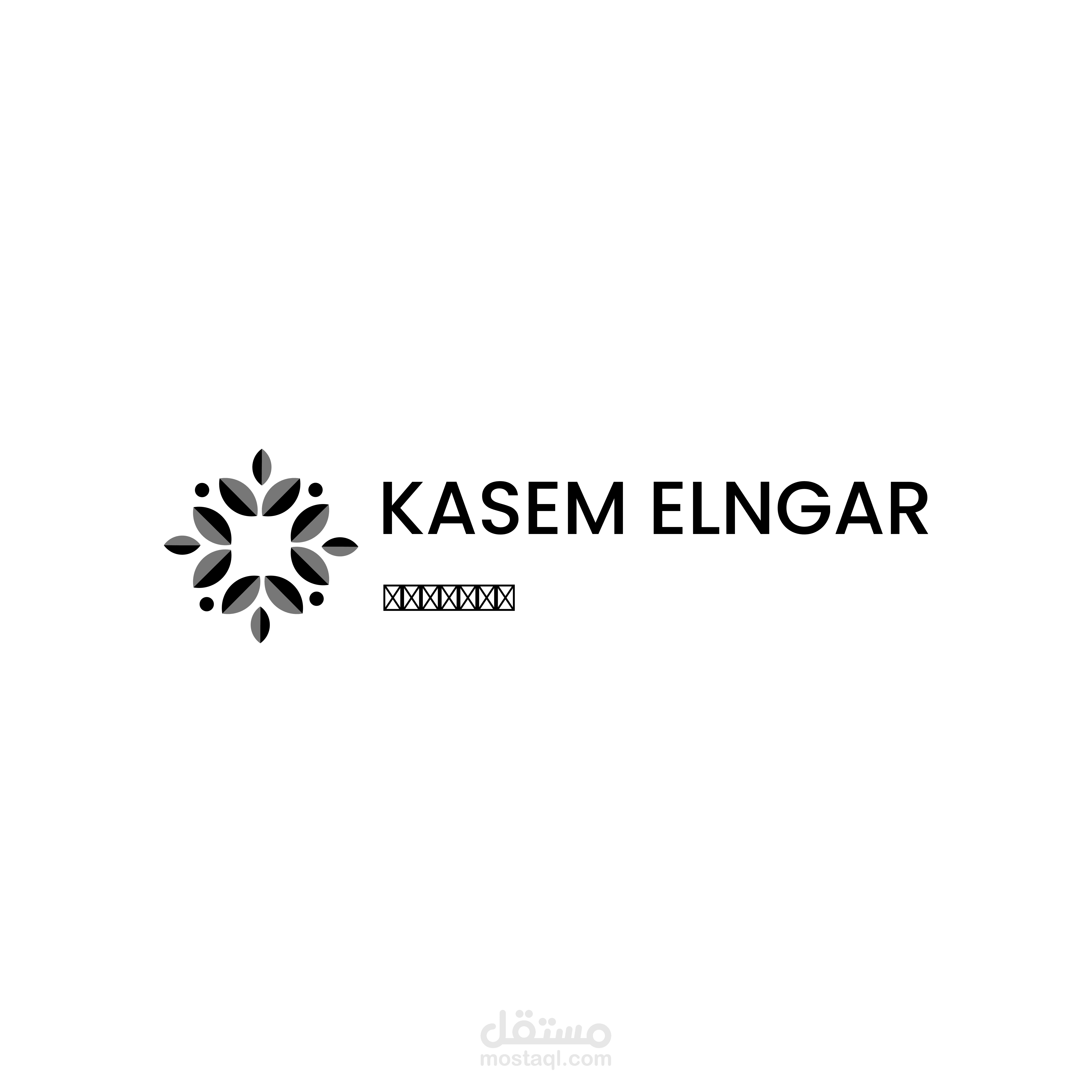 لوجو لمعرض دهانات وديكورا