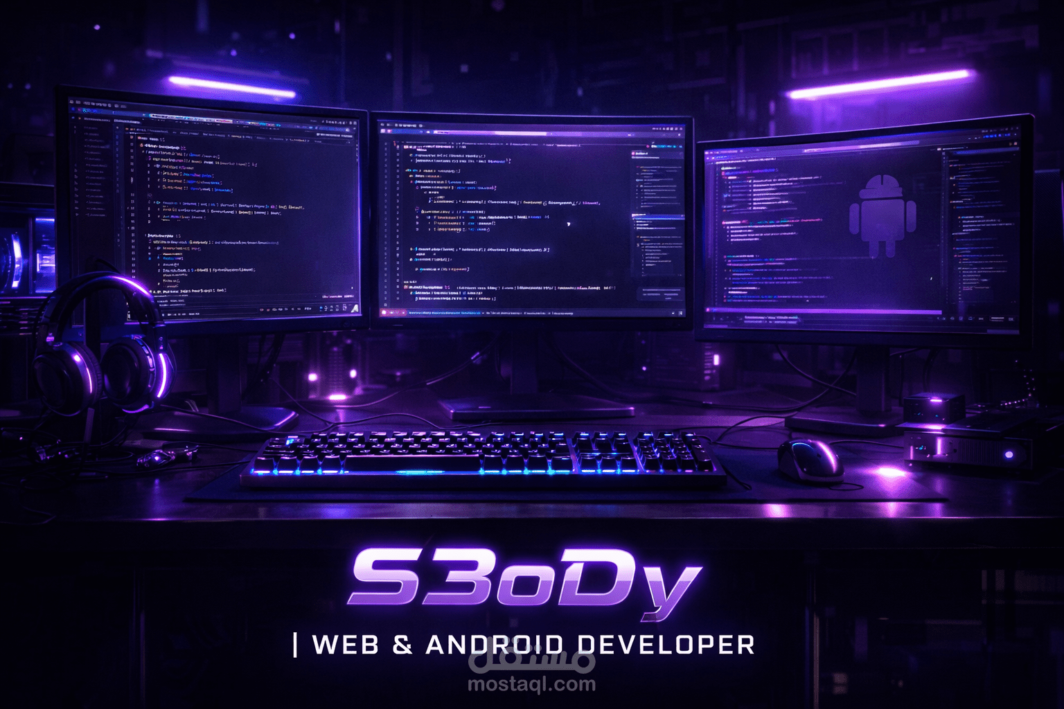 مطور ويب متخصص في بناء مواقع احترافية وتطبيقات أندرويد بأحدث التقنيات