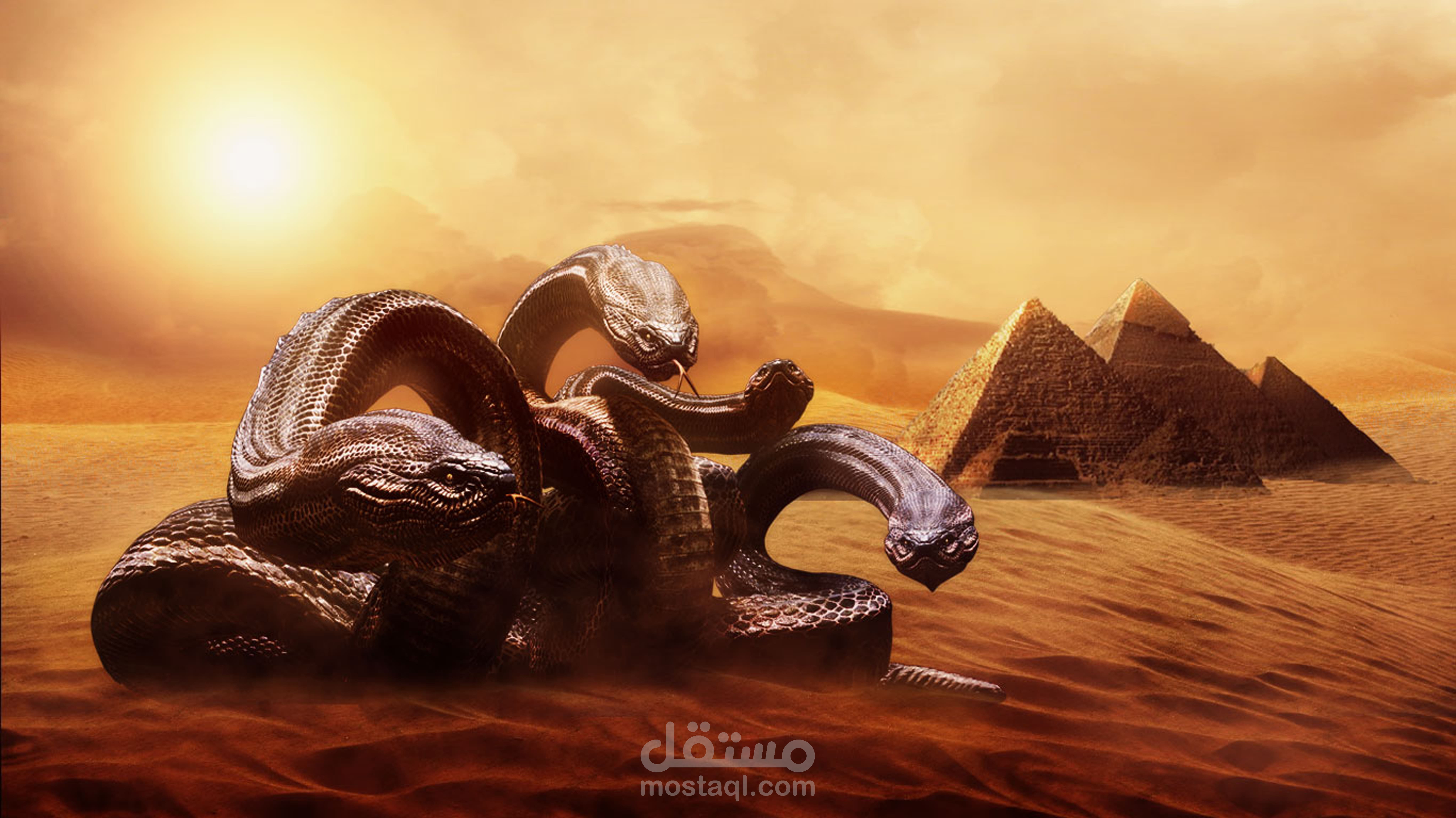 Promotional Poster Design for Egypt