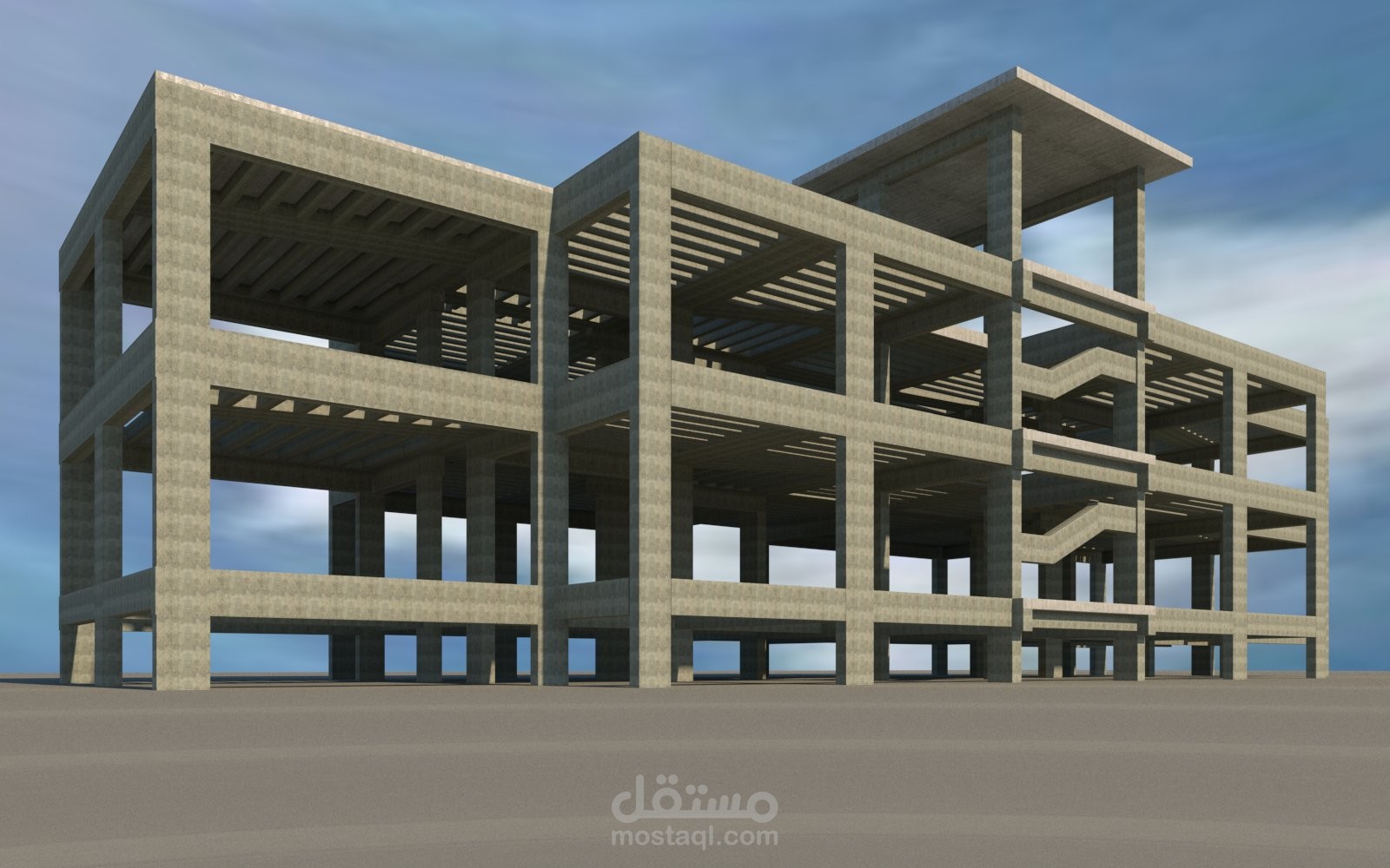 تصميم مبني إداري