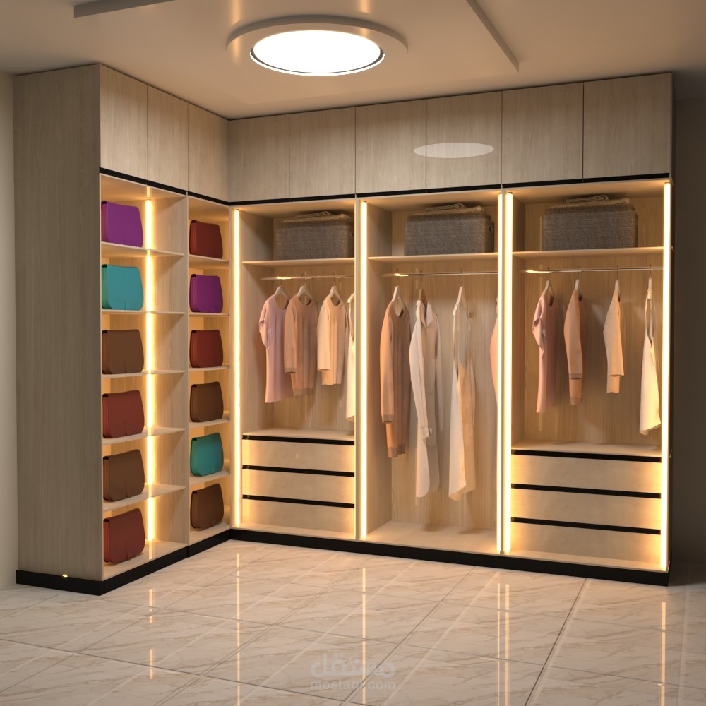 تصميم دريسنج مميز، عملي، وأنيق