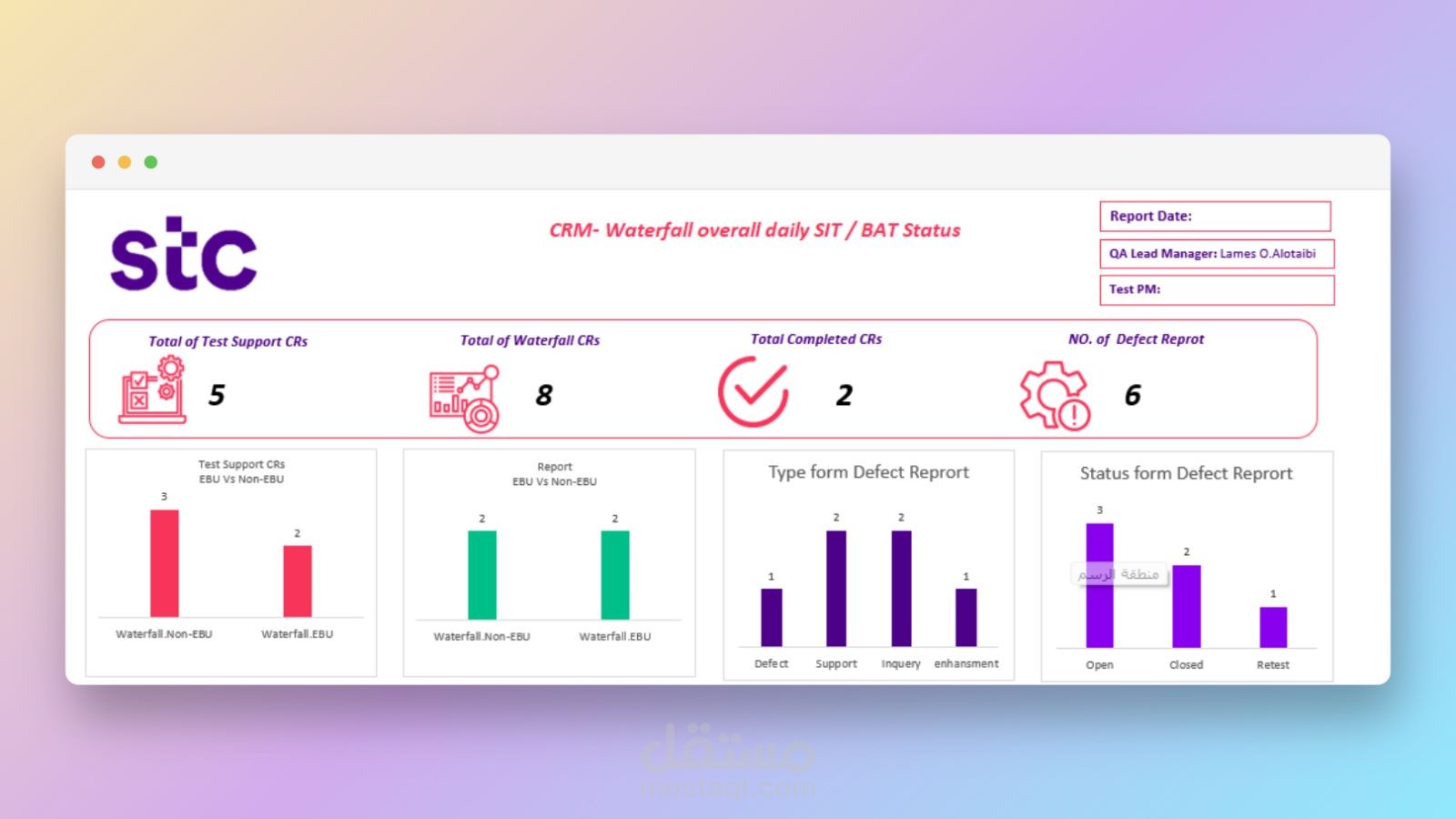 اكسل تصميم داشبورد احترافي بواسطة الاكسل