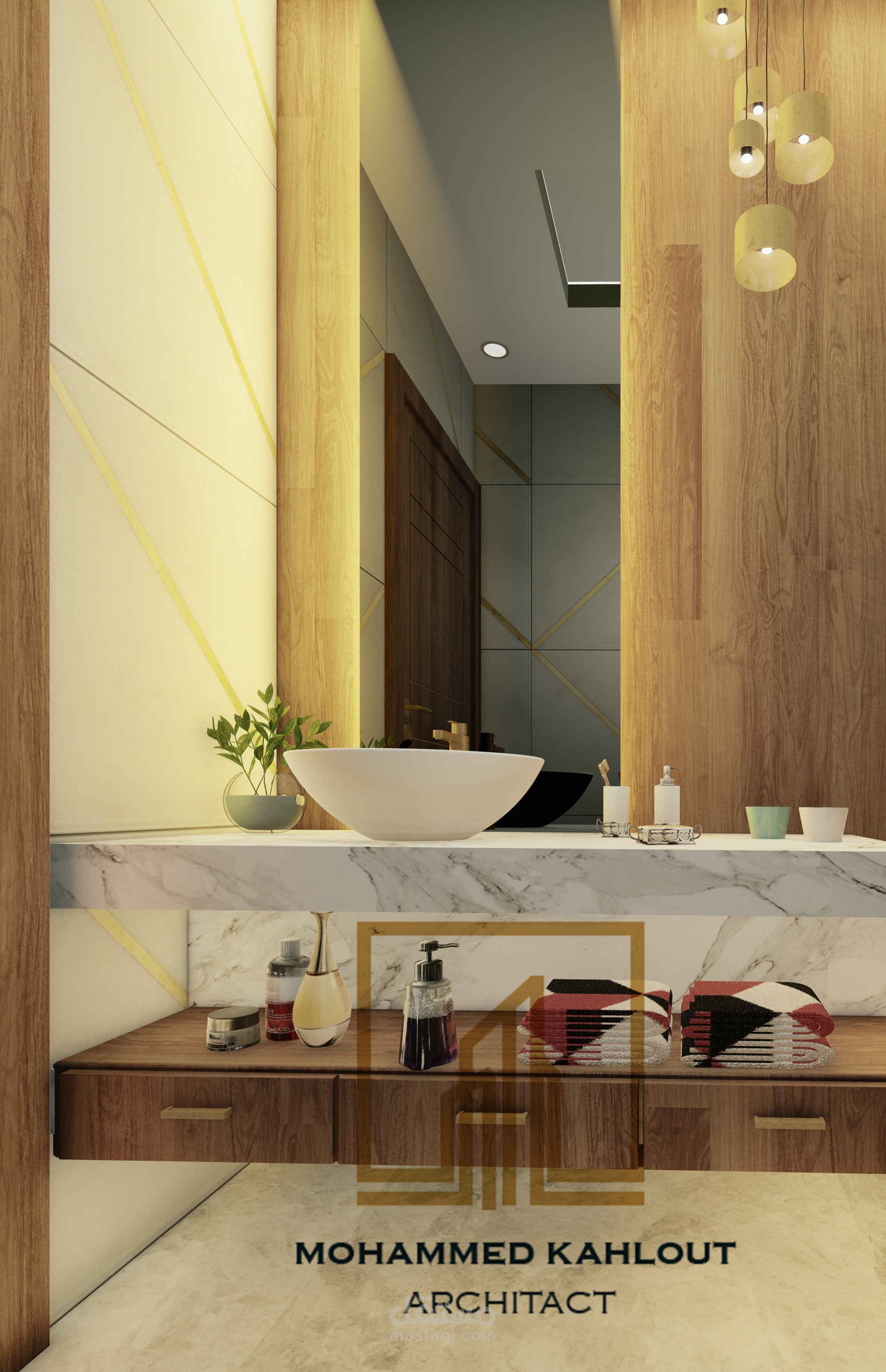 تصميم حمام ماستر