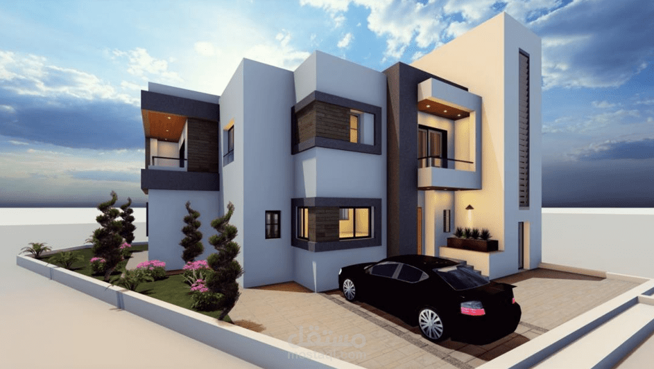 تصميم خارجي سكني