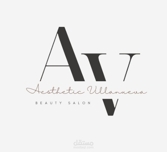 تصميم لوجو لمحل تجميل نسائي