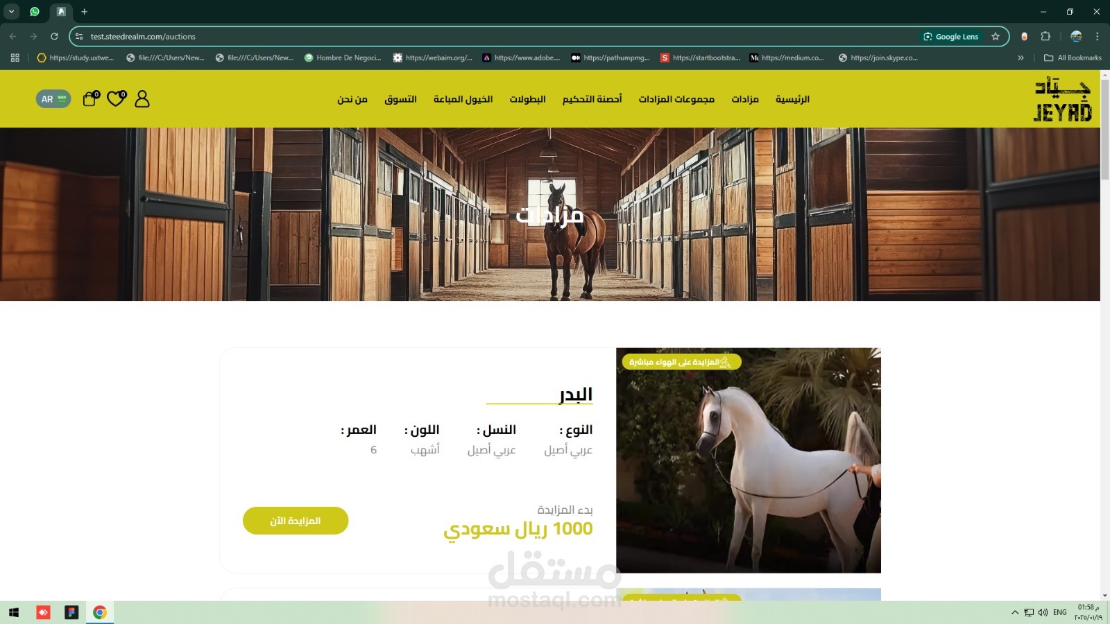 uiux disener horse