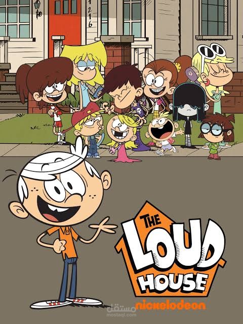 اعمال الدوبلاج الخاصه بي مع netflix ( لينكولن من منزل لاود)