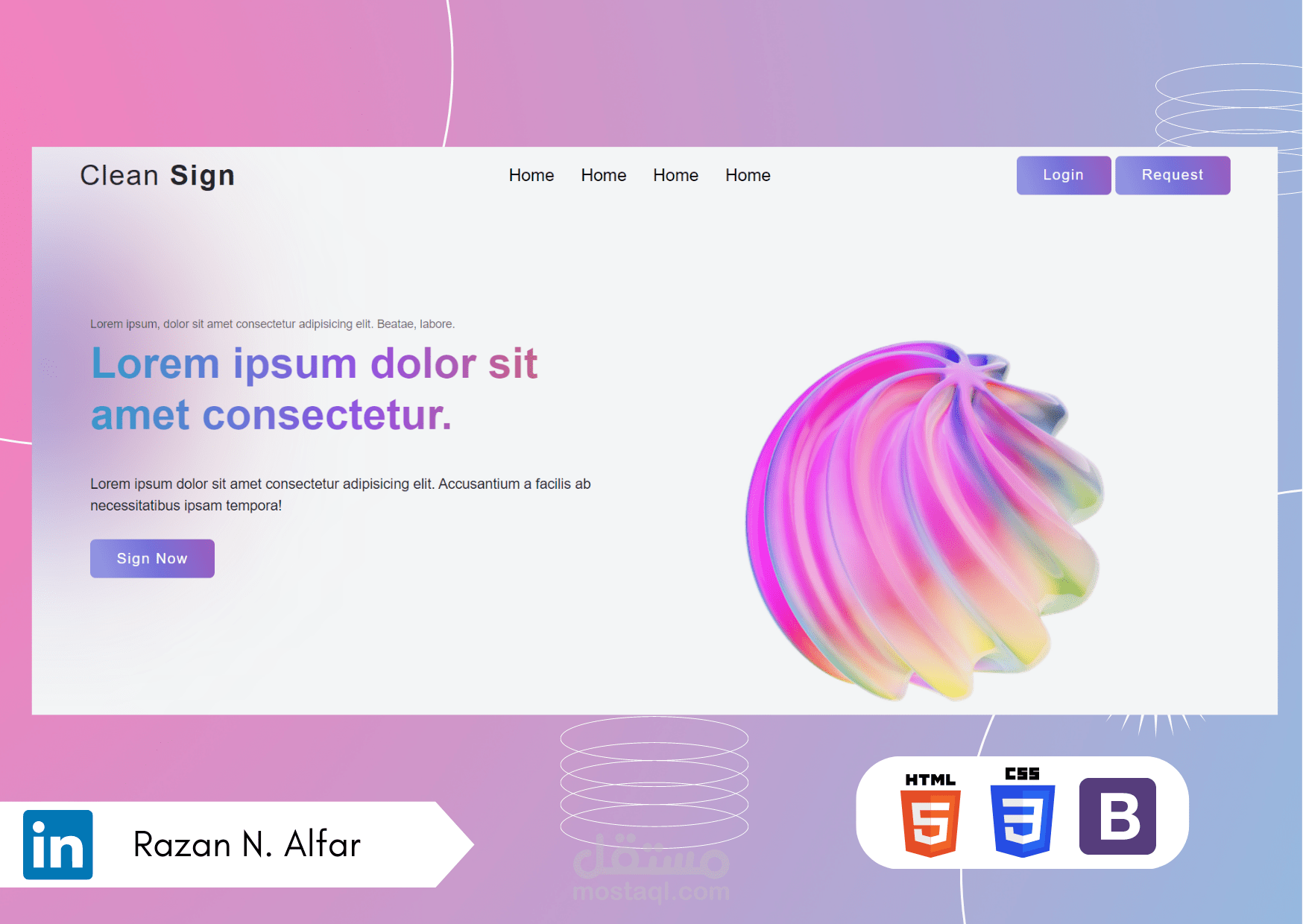 Front-end || Modern design concepts