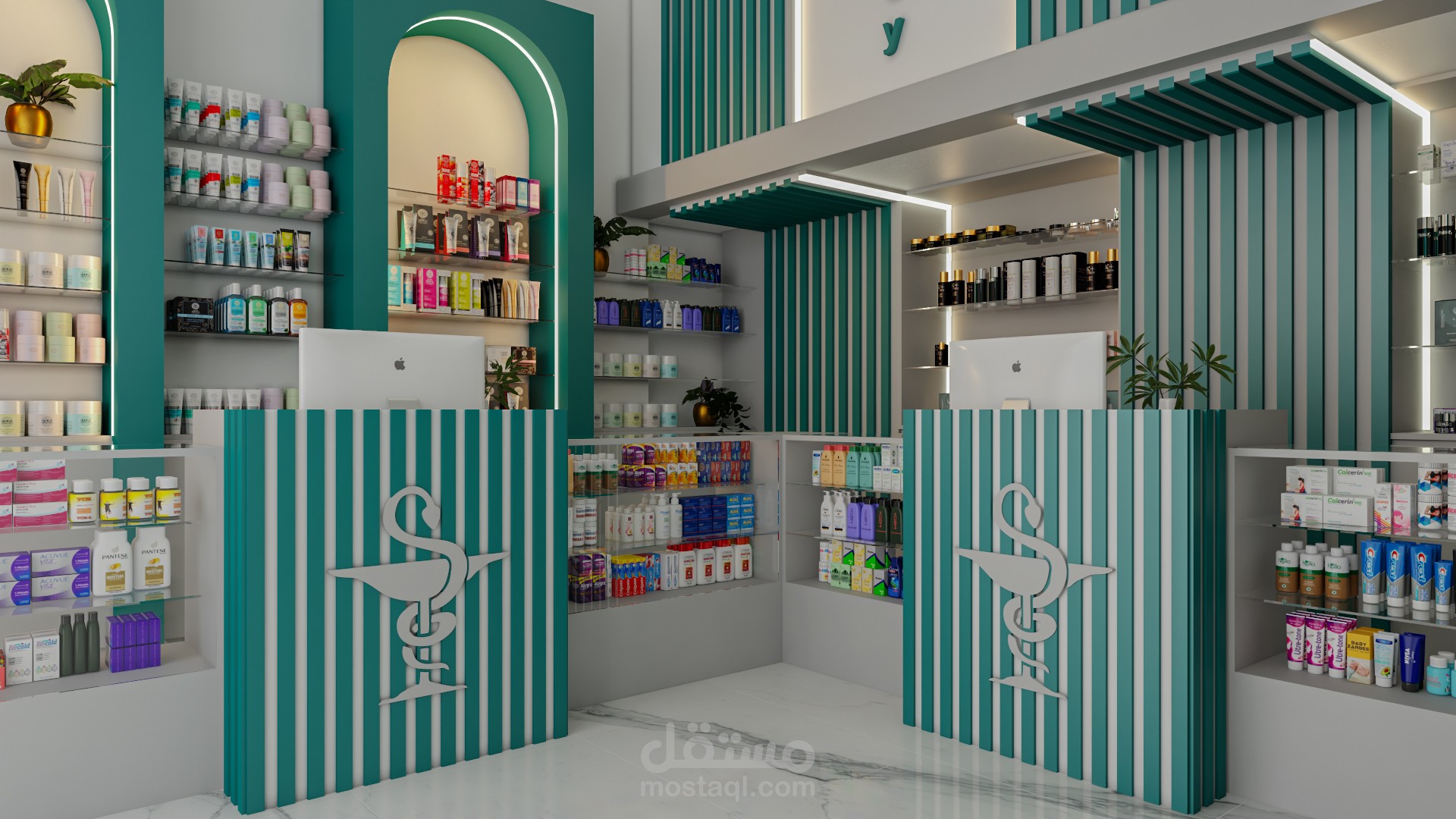 تصميم صيدلية