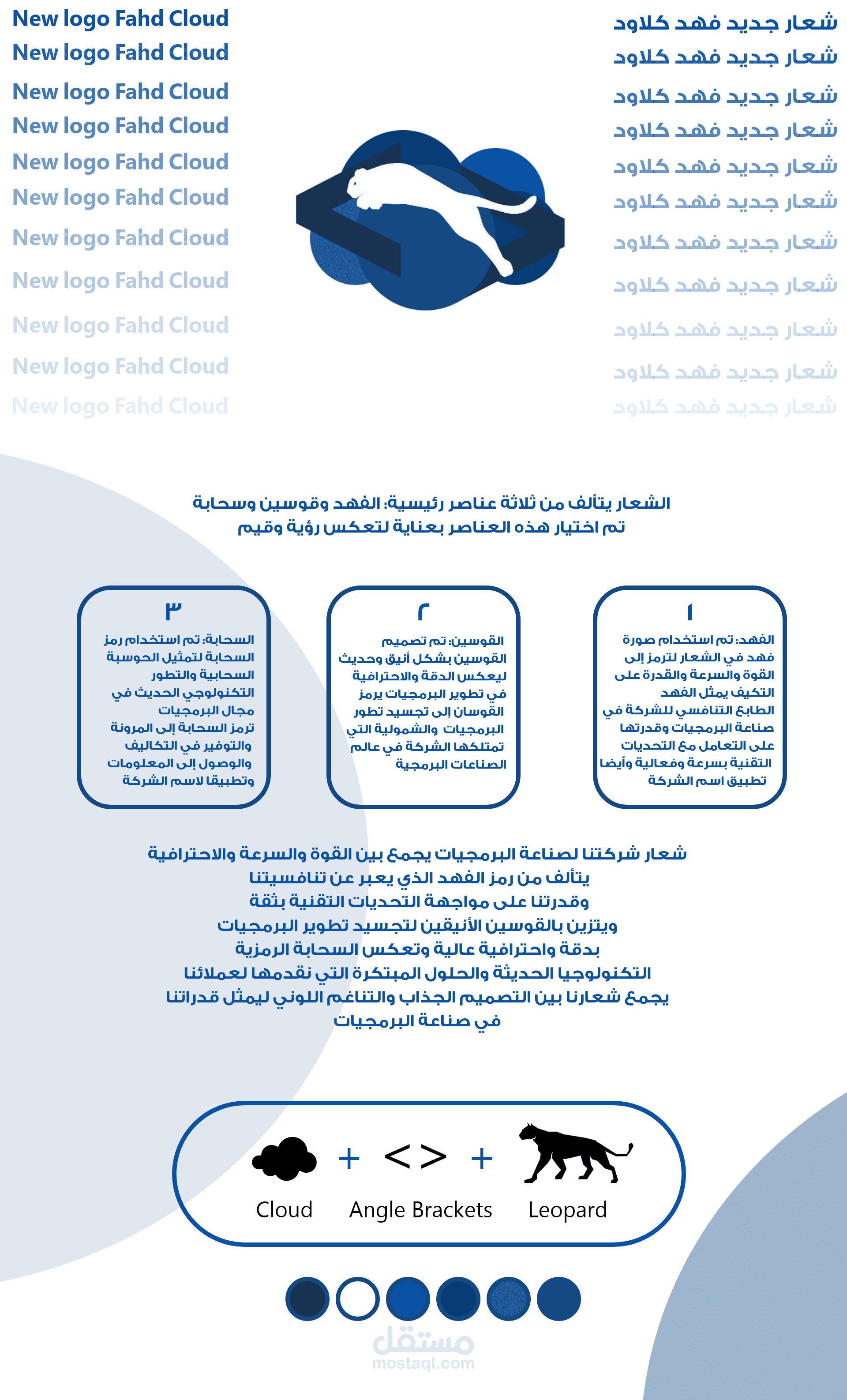 تصميم لوجو لشركة برمجيات