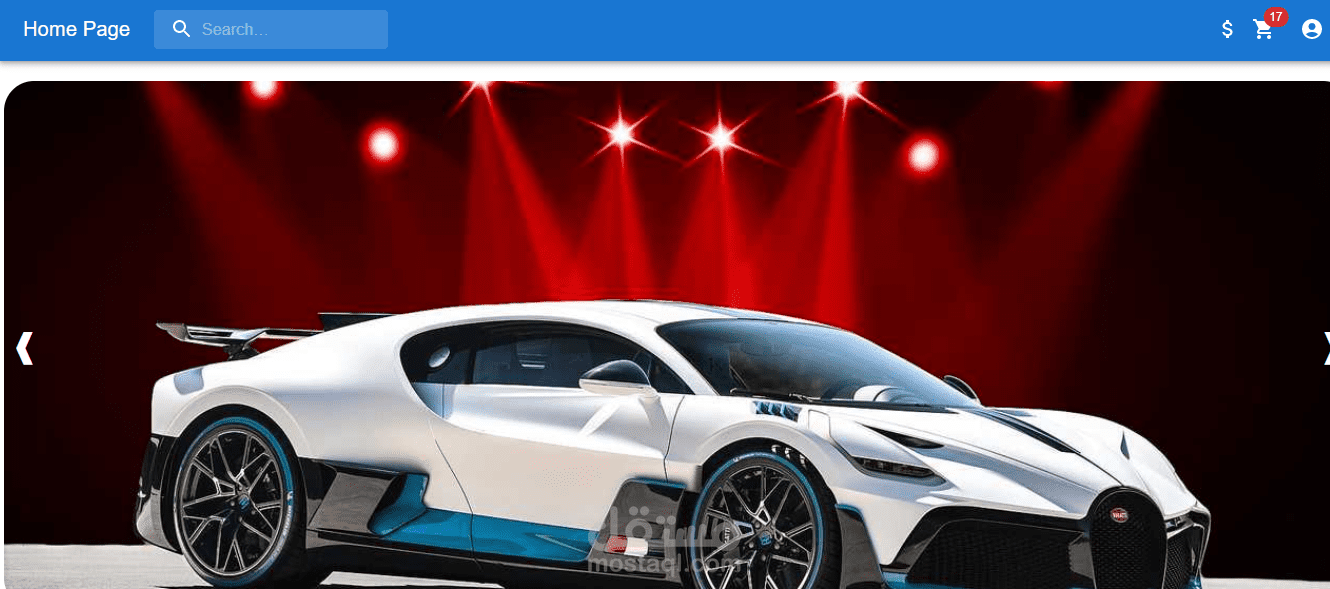 Website for Car dealership