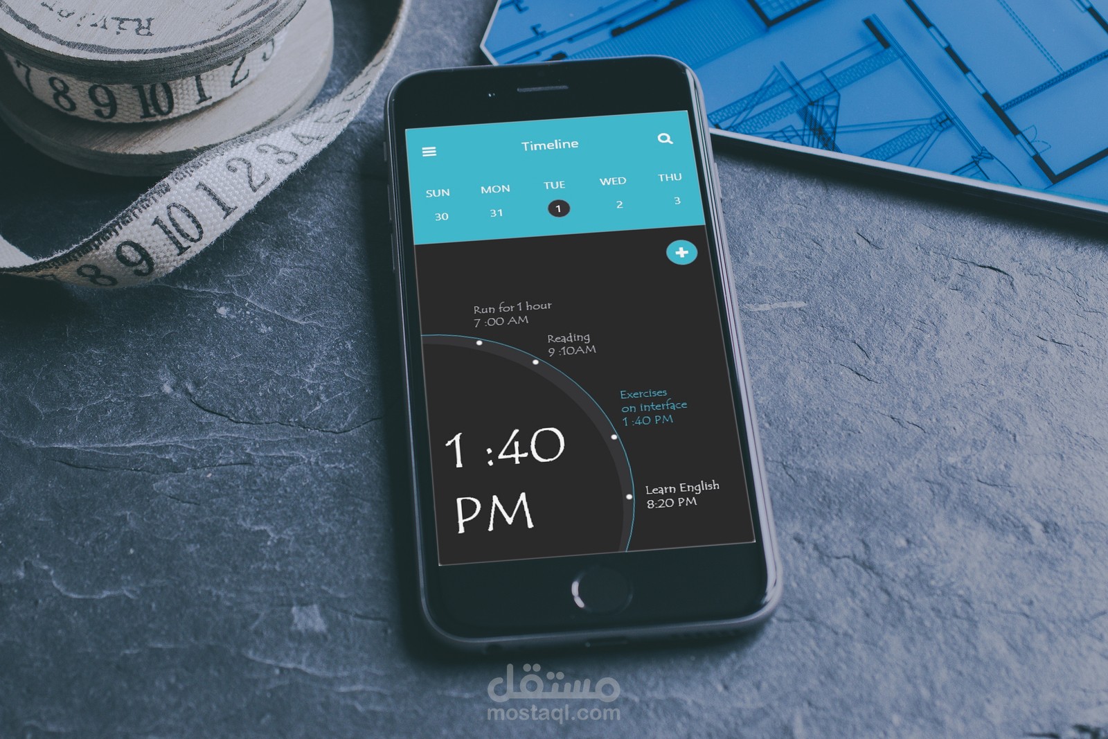 UI Mobile App Using AdobeXD