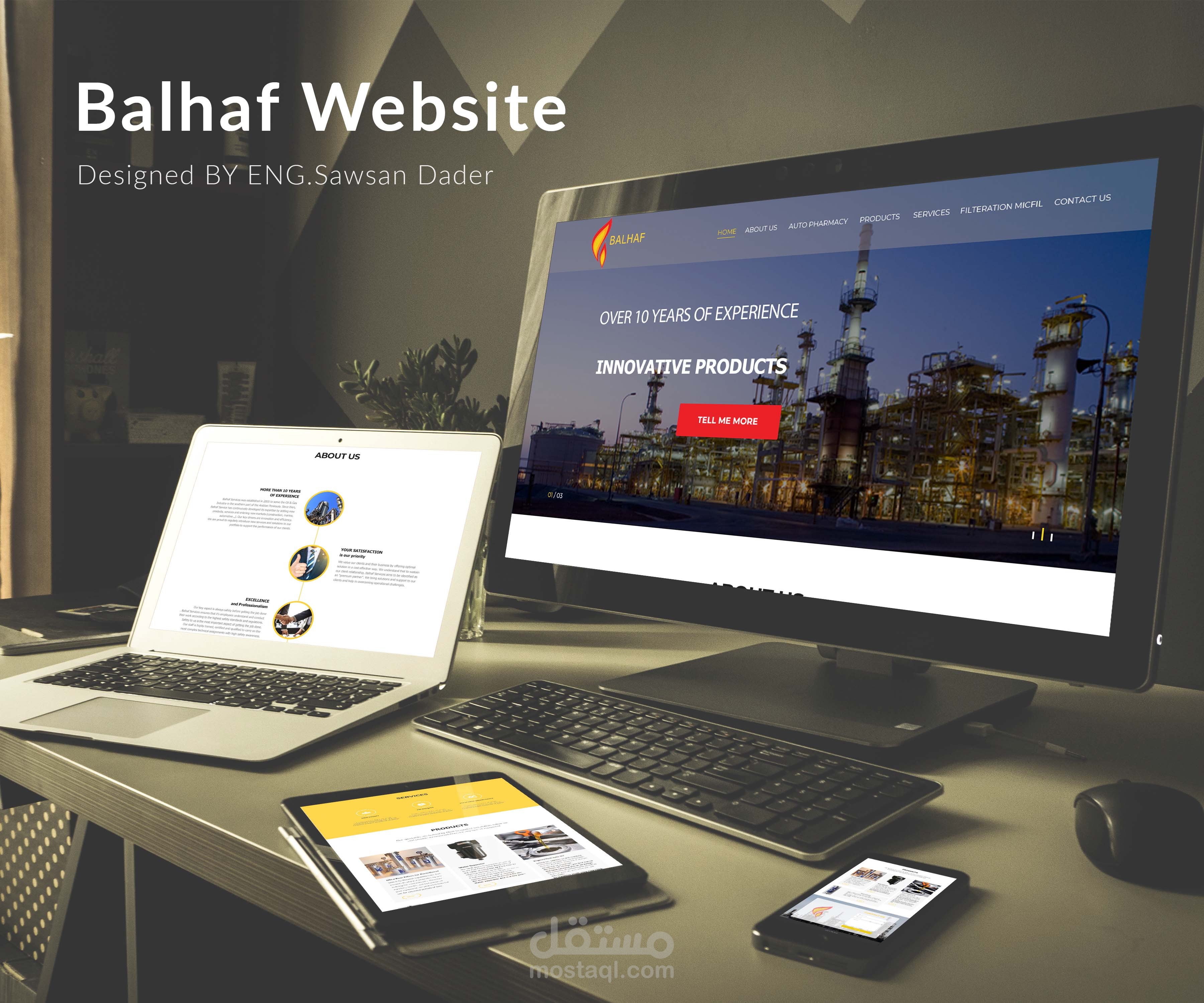 Balhaf Company Website